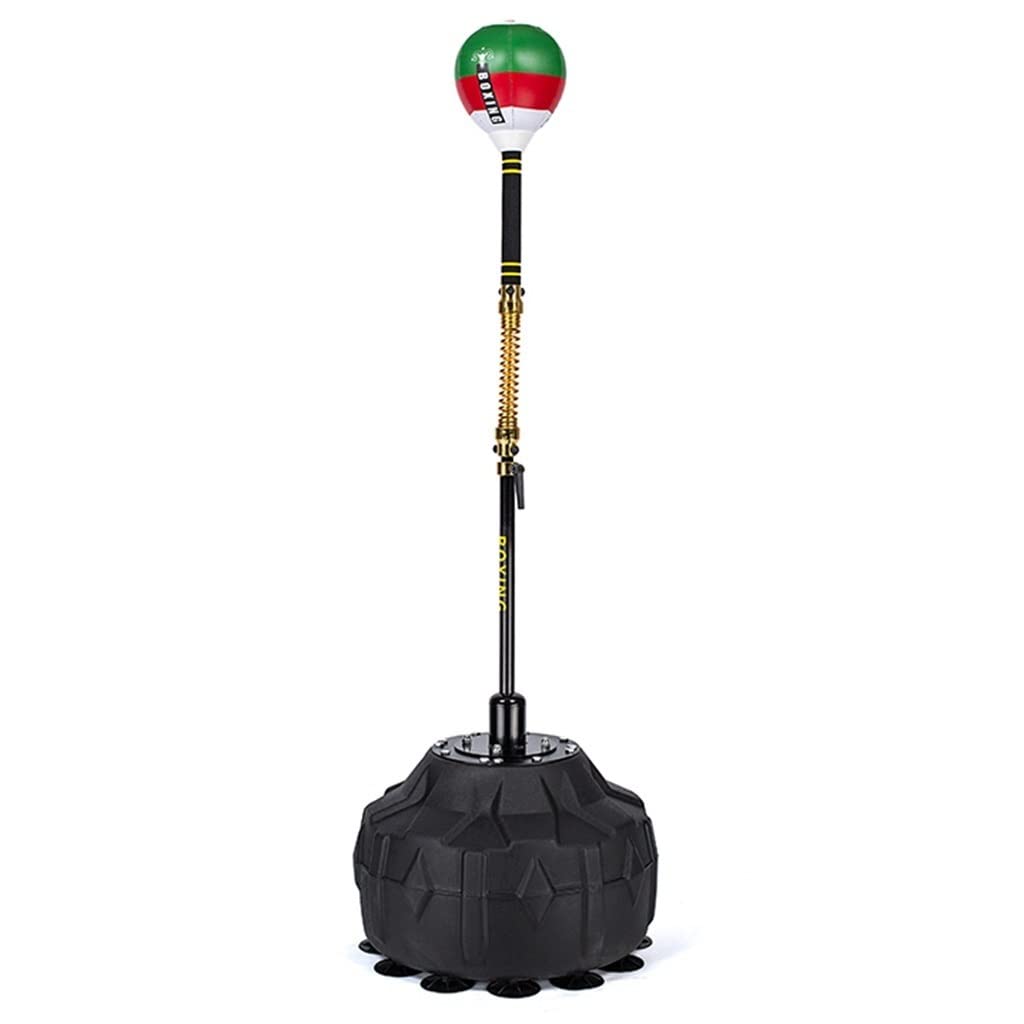 Cobra Reflex Bag - Freestanding Boxing Speed Bag with Adjustable Height Stand, 4 Replacement Balls & Gloves | Perfect for Home Gym, Boxing Training & Fitness Workouts
