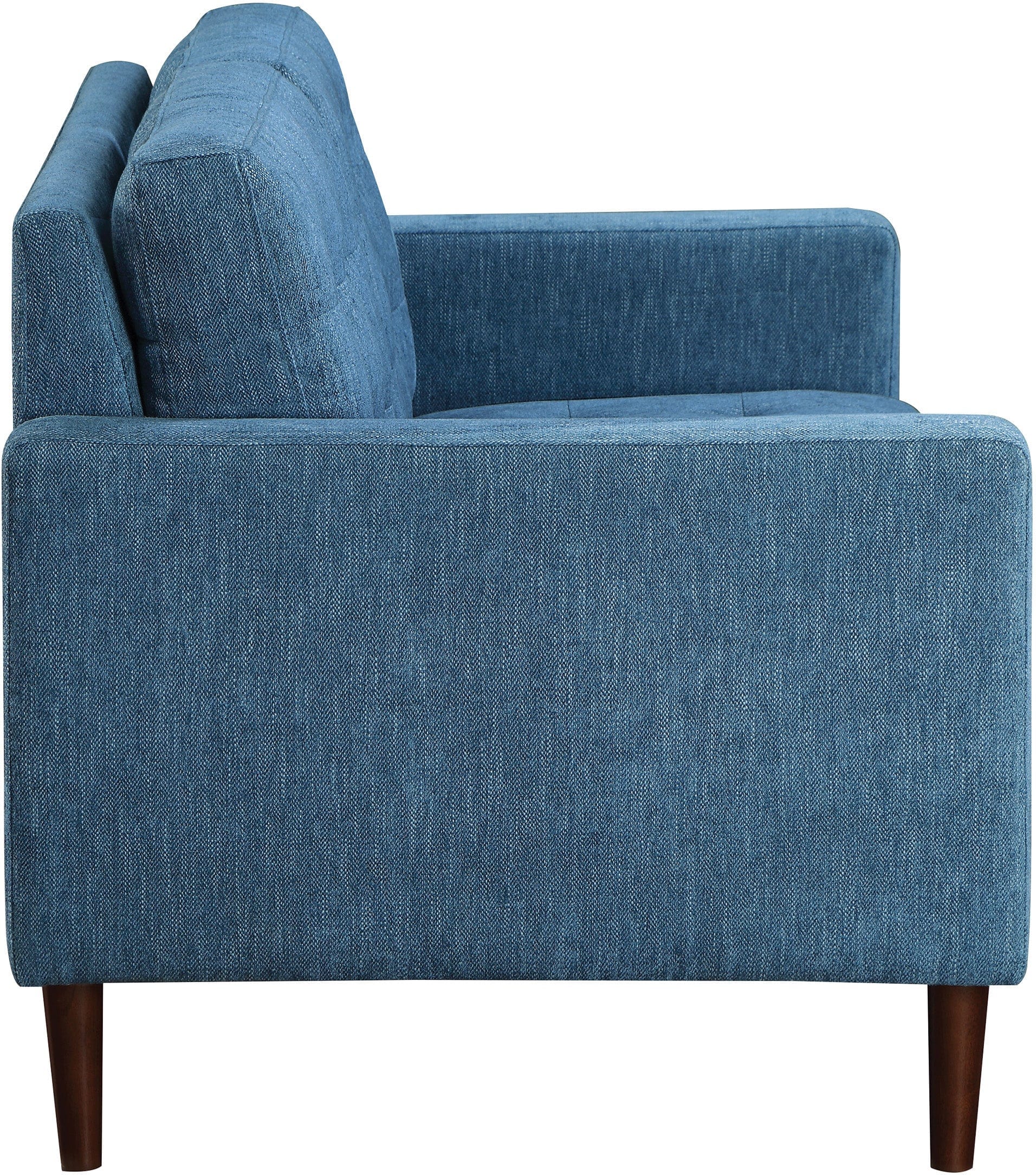 Office Star Grayburn Mid Century Loveseat [GYB52] - Modern Small Sofa for Living Room, Office & Lounge - Comfortable 2-Seater Loveseat for Home Decor