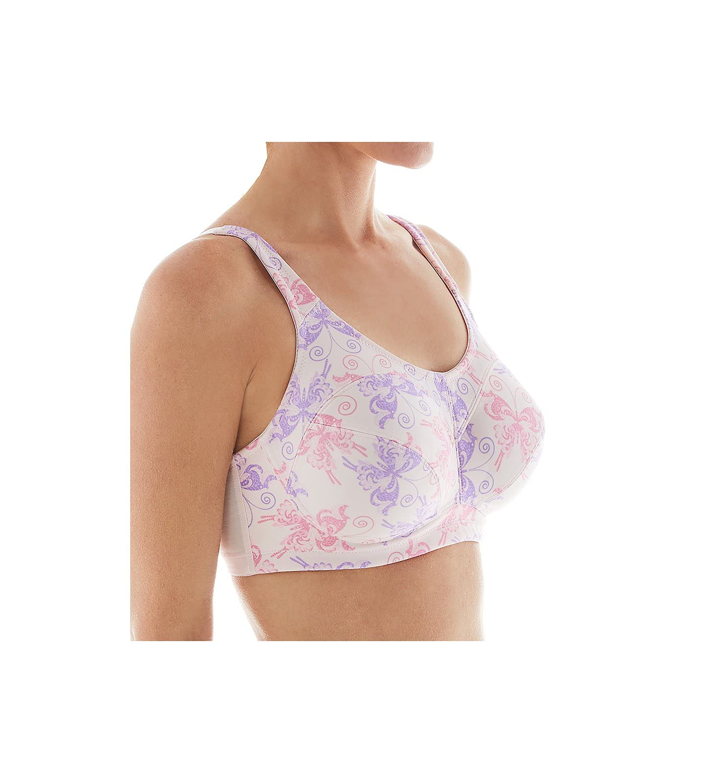 Lunaire Women's Coolmax High Impact Sports Bra - Moisture Wicking, Supportive Workout Top for Running, Yoga & Gym - Stay Cool & Comfortable During Intense Exercise