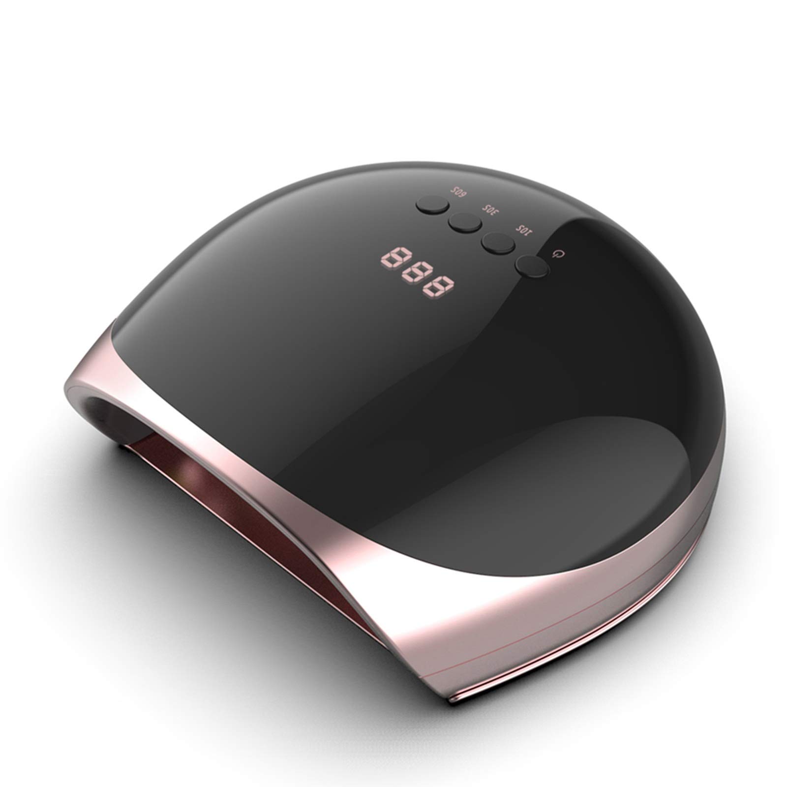 CAZARU FXJ 68W Professional LED Nail Dryer for Gel Polish - Dual UV/LED Light Nail Lamp with Timer & LCD Display - Perfect for Home & Salon Nail Art
