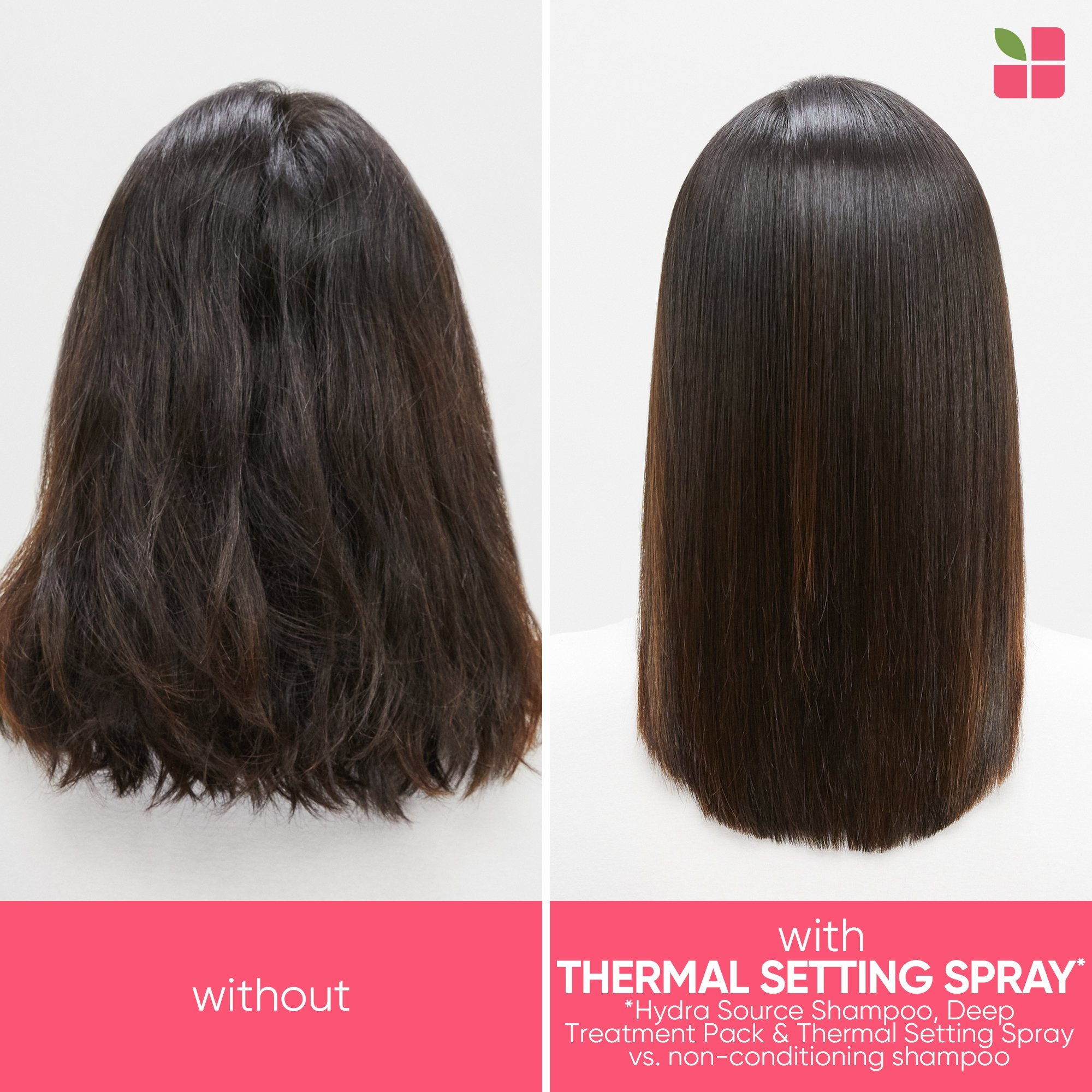 Biolage Thermal Active Styling Spray - Heat Protectant for Hair - Adds Shine & Reduces Frizz - Perfect for Blowouts, Straightening & Curling - Salon-Quality Styling Product