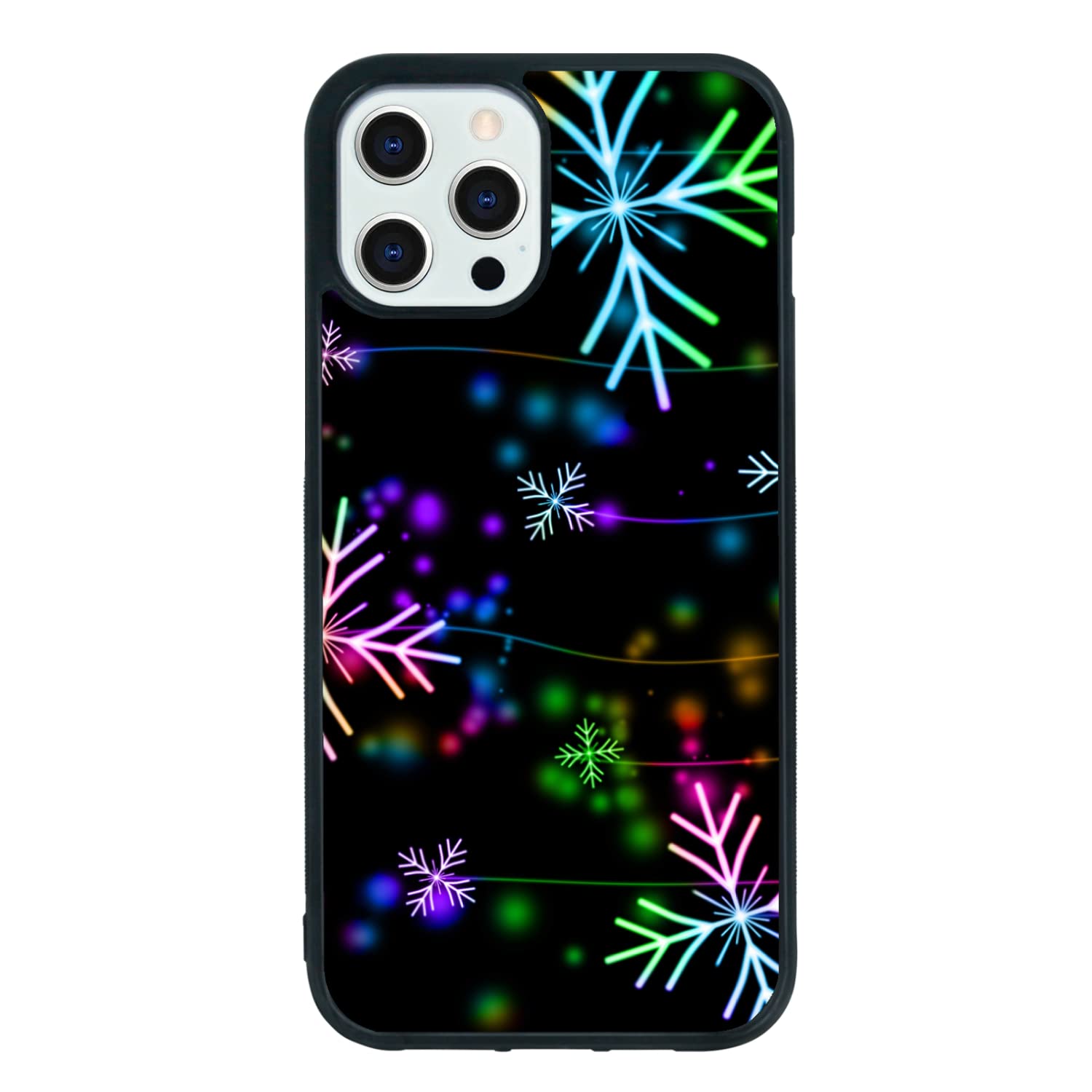 Festive Christmas Snow iPhone 12 Pro Max Case - Shockproof Protective Cover with Cute Holiday Design for Women, Men & Kids | Perfect Gift for Holidays, Parties & Winter Season | Compatible with 6.7