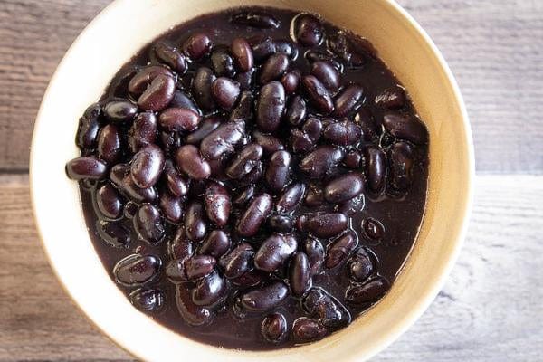 Organic Rancho Gordo Chiapas Black Beans 1 lb | Non-GMO, Gluten-Free | Perfect for Soups, Salads & Mexican Dishes