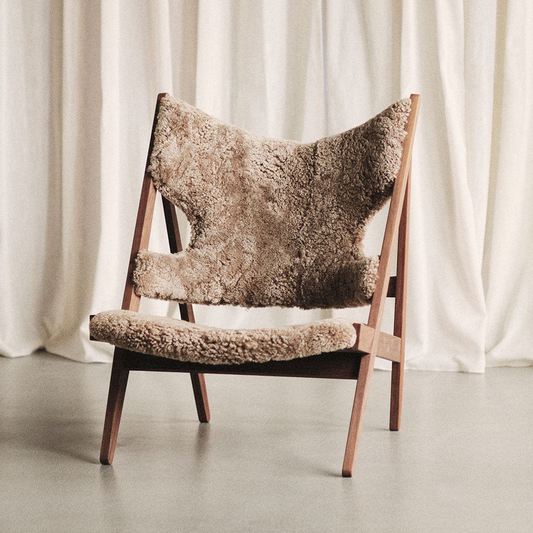 Comfy Knitting Lounge Chair for Relaxation - Ergonomic Design with Soft Cushions - Perfect for Reading, Crafting, and Knitting at Home