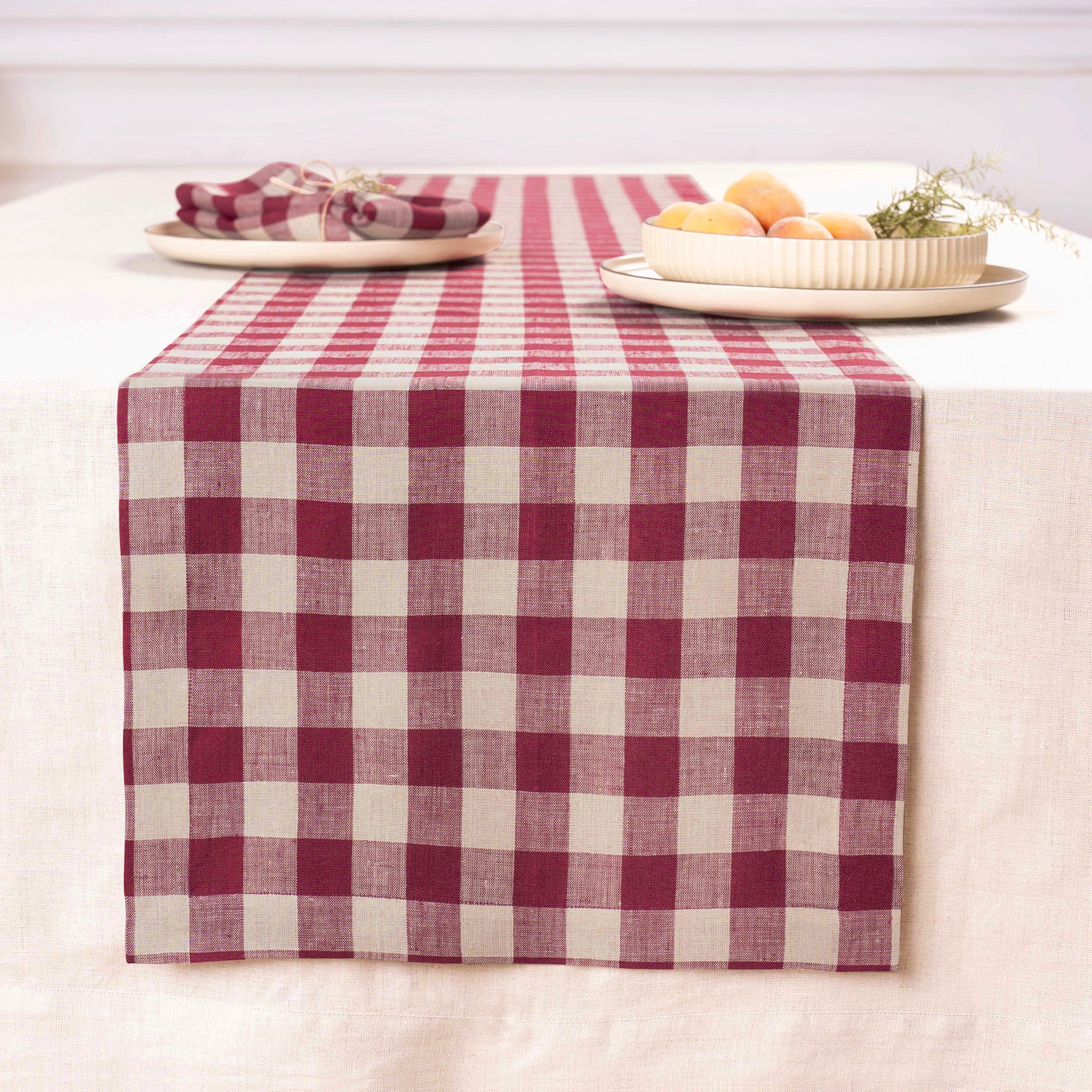 Beet and Cream - Morgan Check