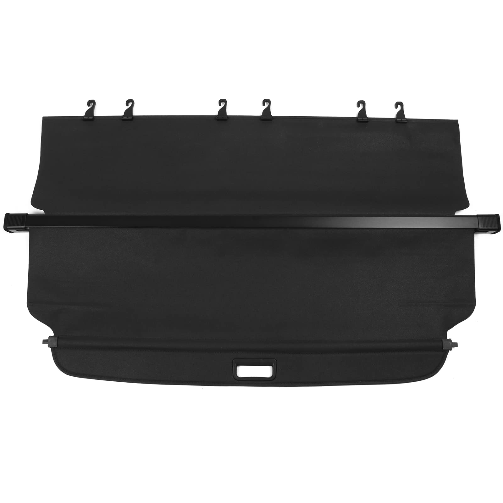 IKON MOTORSPORTS Black Cargo Cover for 2002-2006 Honda CRV - OEM Style Trunk Liner & Privacy Shade - Perfect for Road Trips, Grocery Hauling & Vehicle Security
