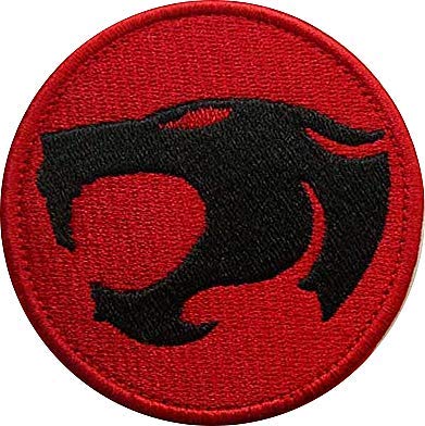 Thunder Cats Military Hook & Loop Tactical Morale Embroidered Patch - Velcro Backing for Uniforms, Vests & Backpacks | Durable Emblem for Military, Police & Outdoor Enthusiasts
