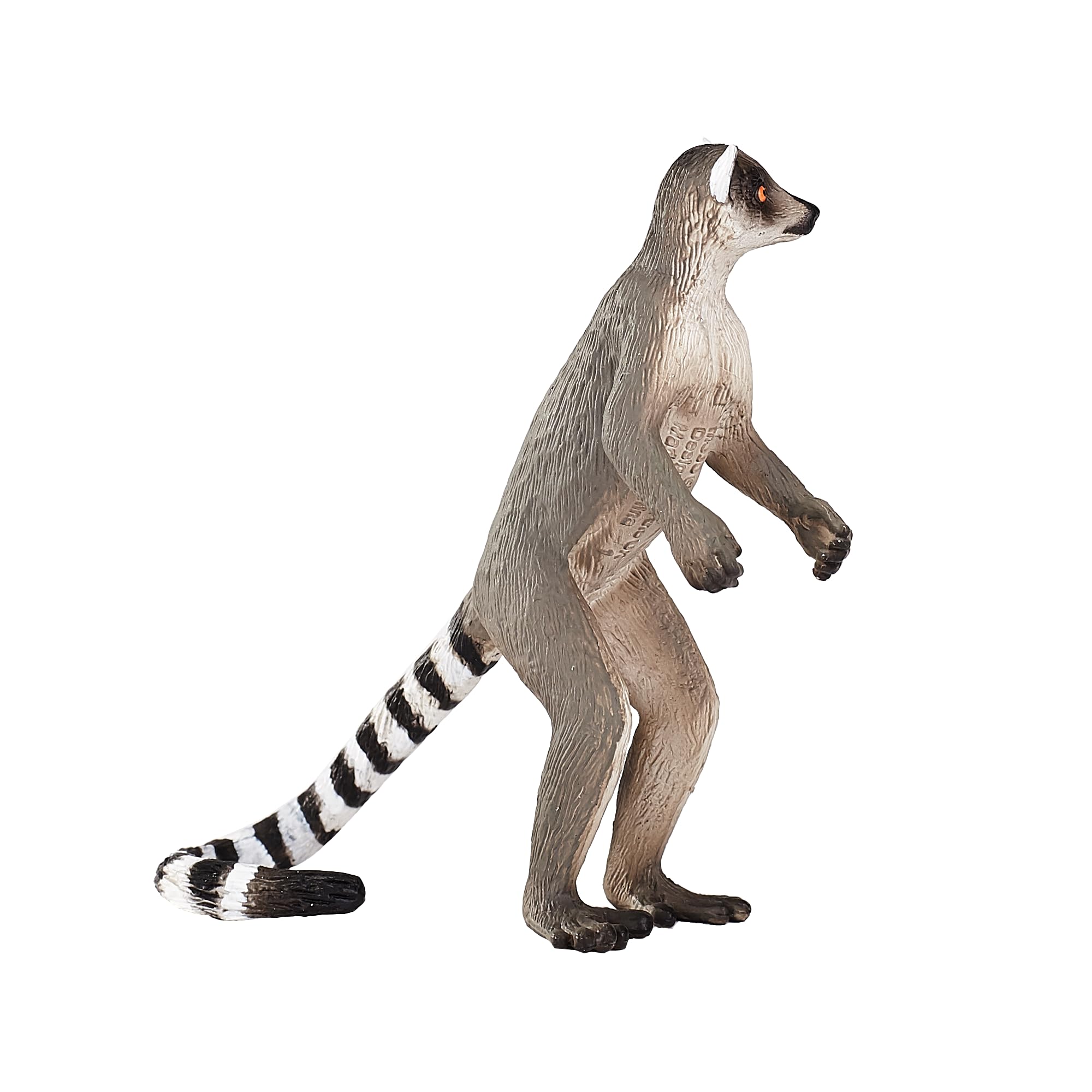 MOJO Ringtail Lemur Realistic Animal Toy Figure - Hand Painted Detailed Figurine for Kids Collection, Educational Wildlife Play & Jungle Themed Decor | Perfect for Birthday Gifts, Classroom Learning & Safari Party Favors