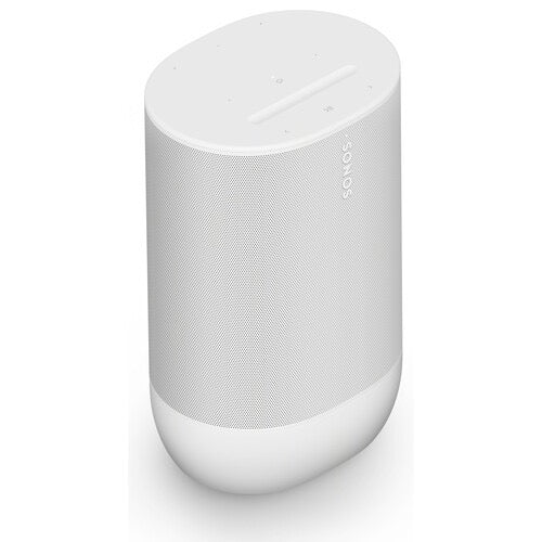 Sonos Move 2 Portable Bluetooth/WiFi Speaker - White | Wireless Outdoor & Indoor Speaker for Home, Party, Travel & Beach