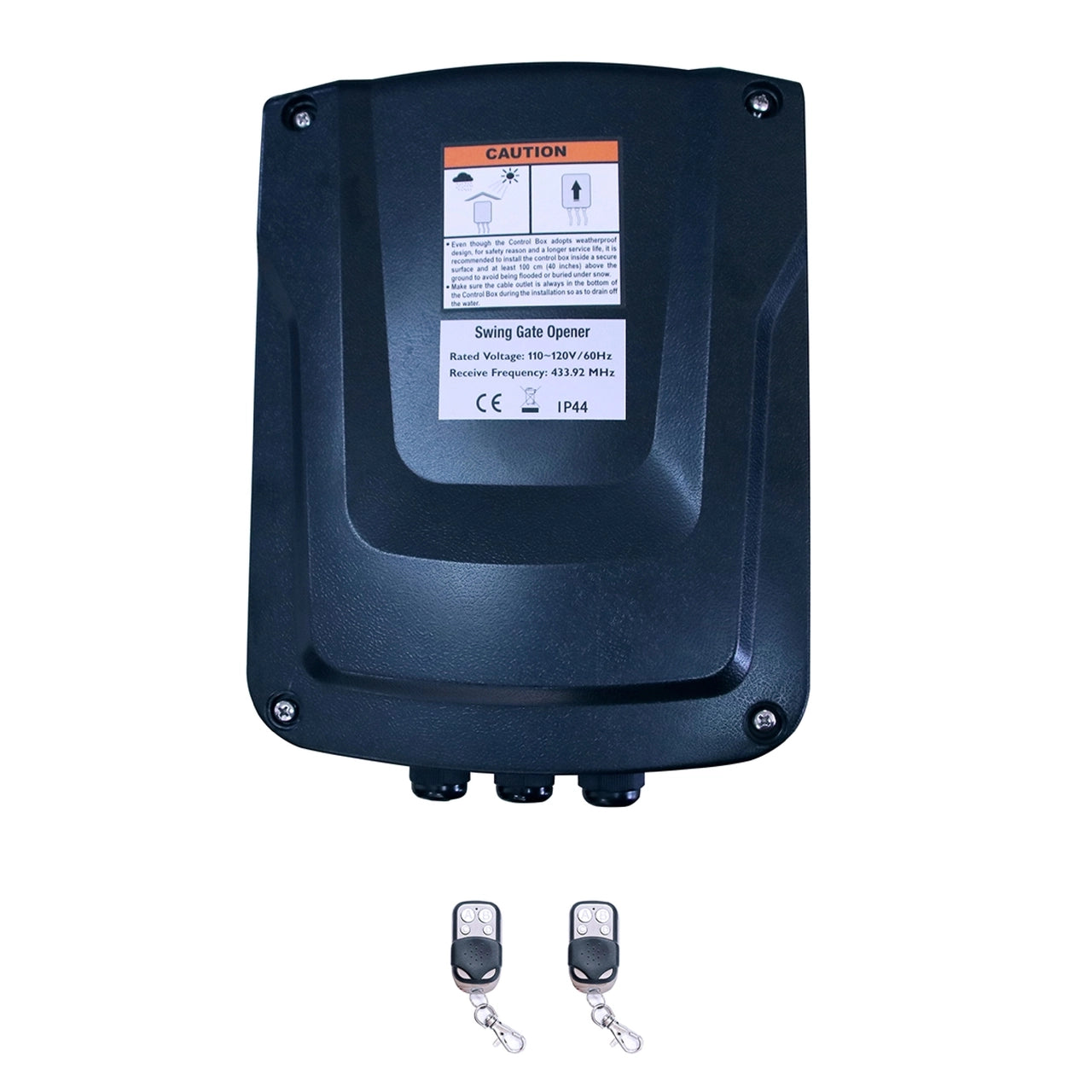 Aleko Control Box for AS & GG Series Swing Gate Openers - Replacement PCB Board 110V AC/24V DC - Compatible with Residential & Commercial Automatic Gates