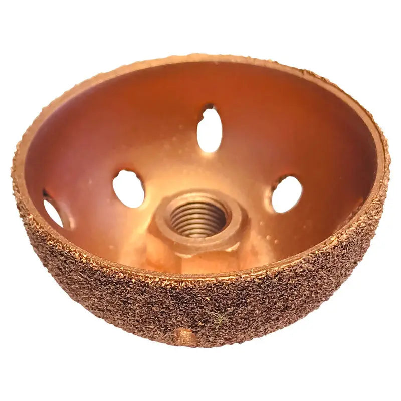 AA Vented Contour Cup Rasps with Nut - 3/8 Arbor Hole (Each) - Perfect for Woodworking, Metalworking & DIY Projects