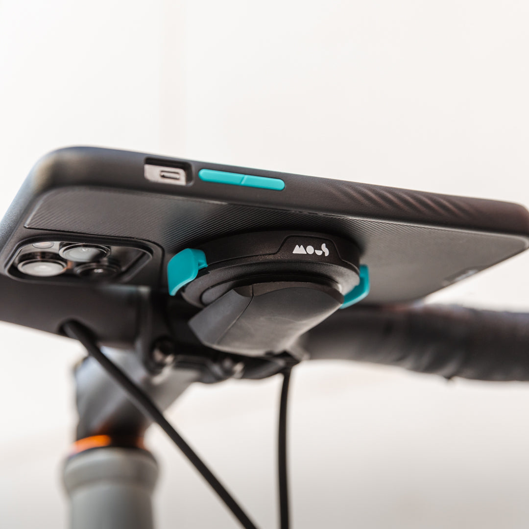 IntraLock Bike Computer Mount Adapter - Secure & Universal Fit for Cycling GPS & Bike Computers - Perfect for Road Bikes, Mountain Bikes & Indoor Cycling