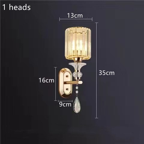 Crystal Cylinders LED Chandelier - Modern Dimmable Ceiling Light Fixture for Dining Room, Living Room & Bedroom | Energy Efficient LED Lighting for Home Decor