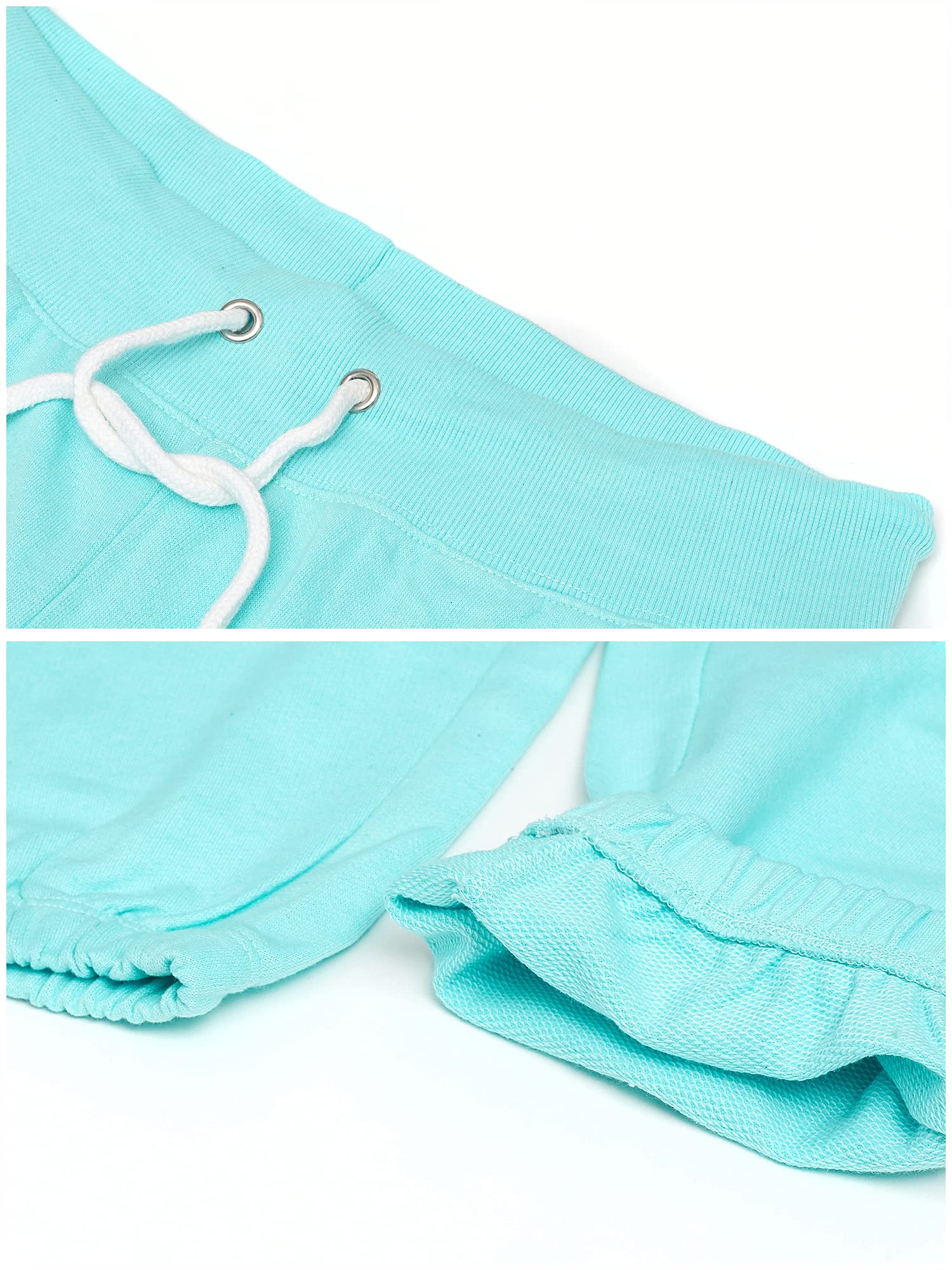 U.S. Polo Assn. Women's Essential French Terry Joggers with Pockets - Soft, Breathable Sweatpants for Lounge & Workout | Perfect for Yoga, Running & Casual Wear