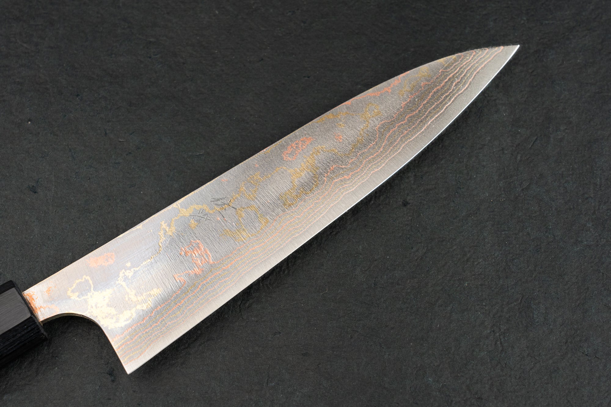 Takeshi Saji A2 Rainbow Damascus Wa Gyuto 180mm Japanese Chef Knife - Premium Handcrafted Kitchen Knife for Sushi, Meat Cutting & Professional Cooking