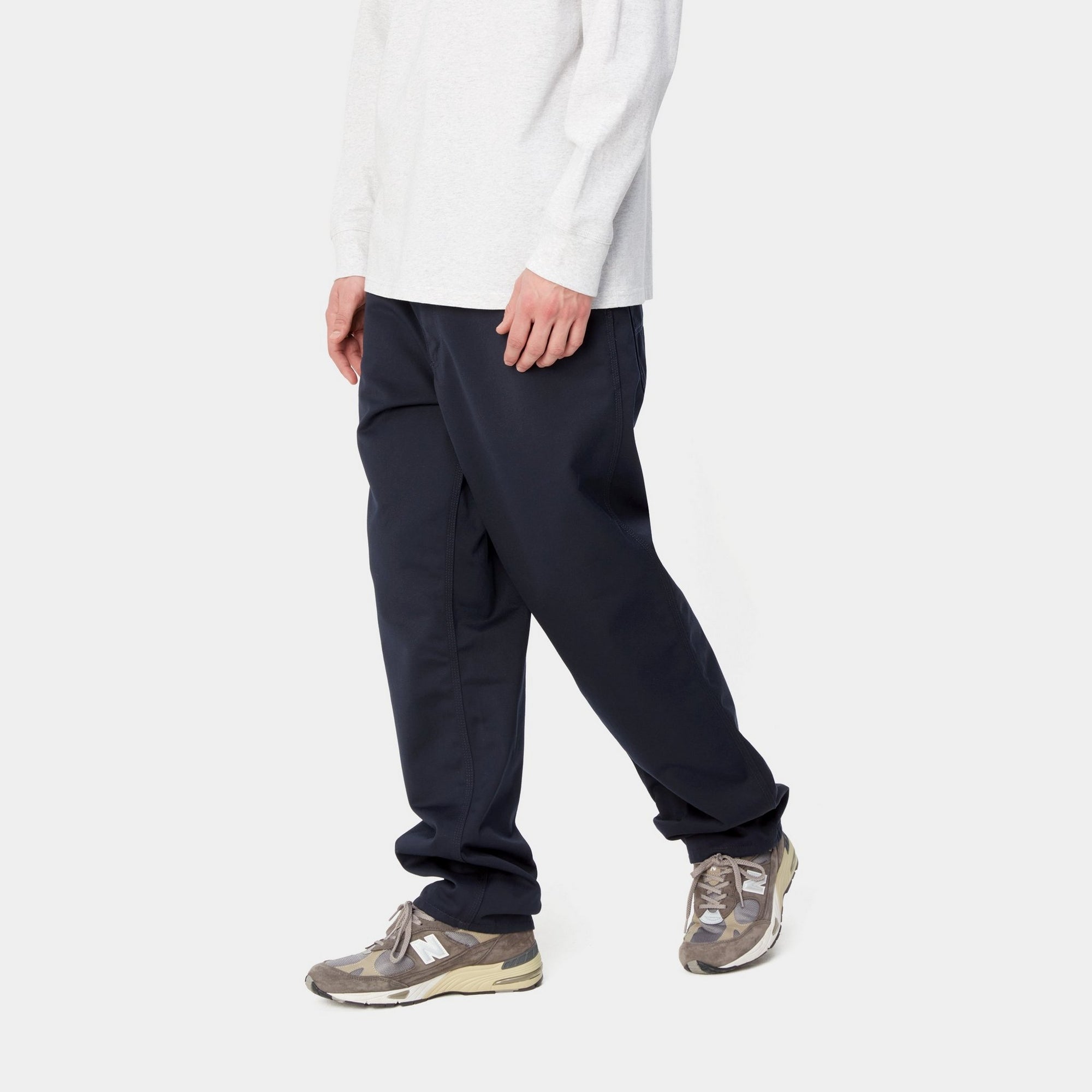 Simple Women's Pant in Dark Navy - Comfortable Stretch Fabric for Work, Travel & Everyday Wear