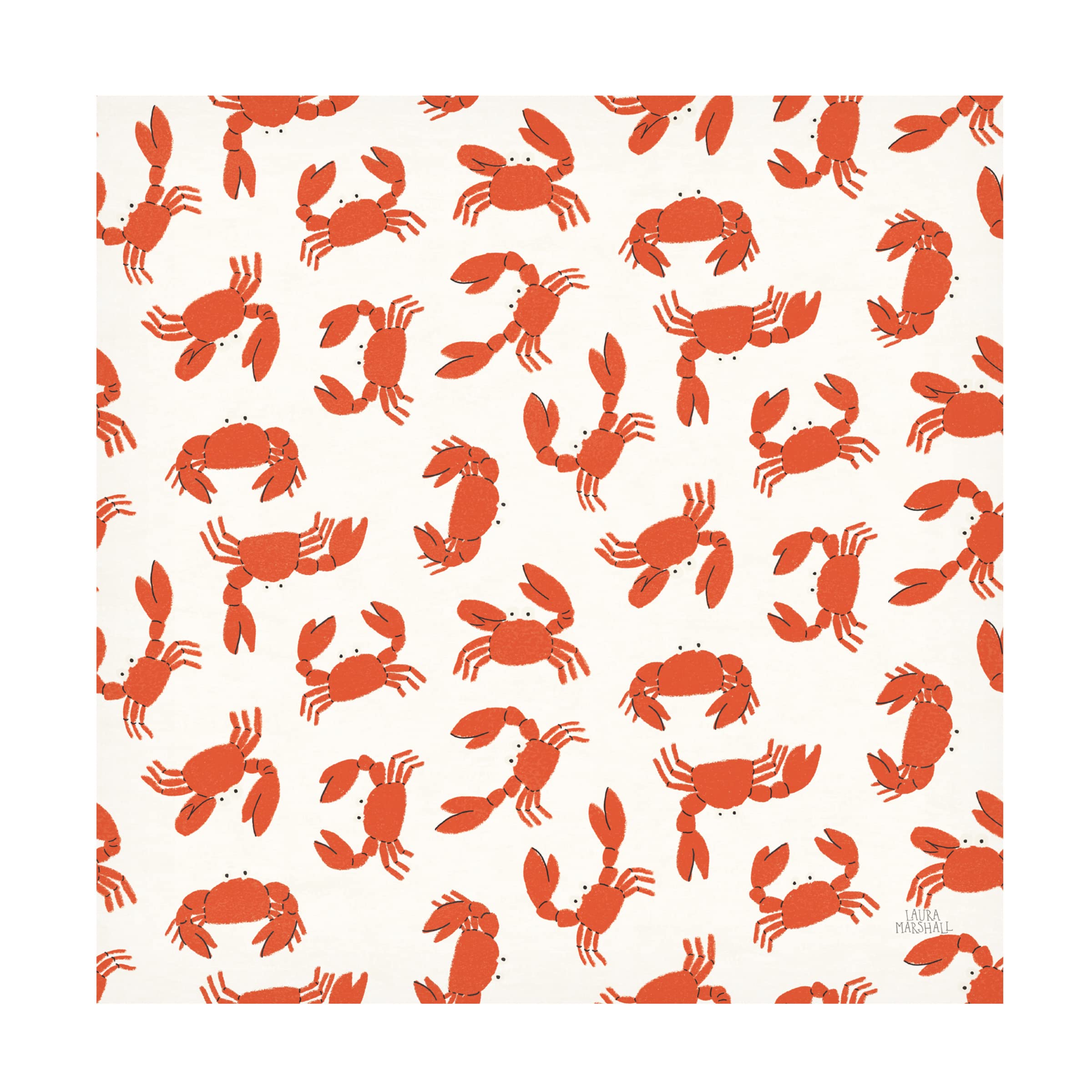 Laura Marshall 'Seaside Village Pattern IV' Canvas Wall Art - Coastal Home Decor for Living Room, Bedroom & Office | Trademark Fine Art Collection