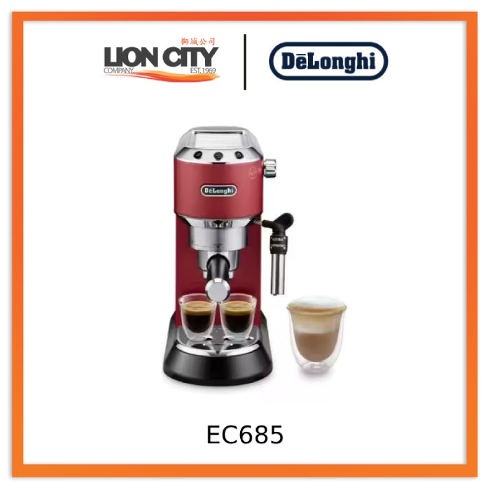 De'Longhi EC685 15-Bar Pump Espresso Machine with Milk Frother - Includes 2 Free 250g Bags of Premium Arabica Coffee Beans for Home Barista & Office Use