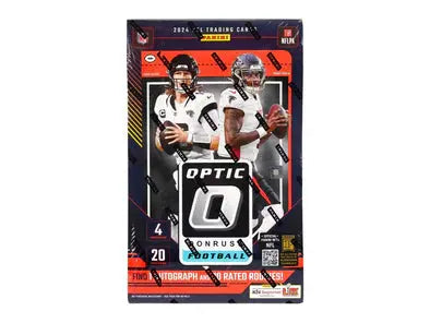 2024 Panini Donruss Optic Football Hobby Box - Premium Trading Cards for Collectors & Investors | Perfect for Fantasy Football Fans & Sports Memorabilia Enthusiasts