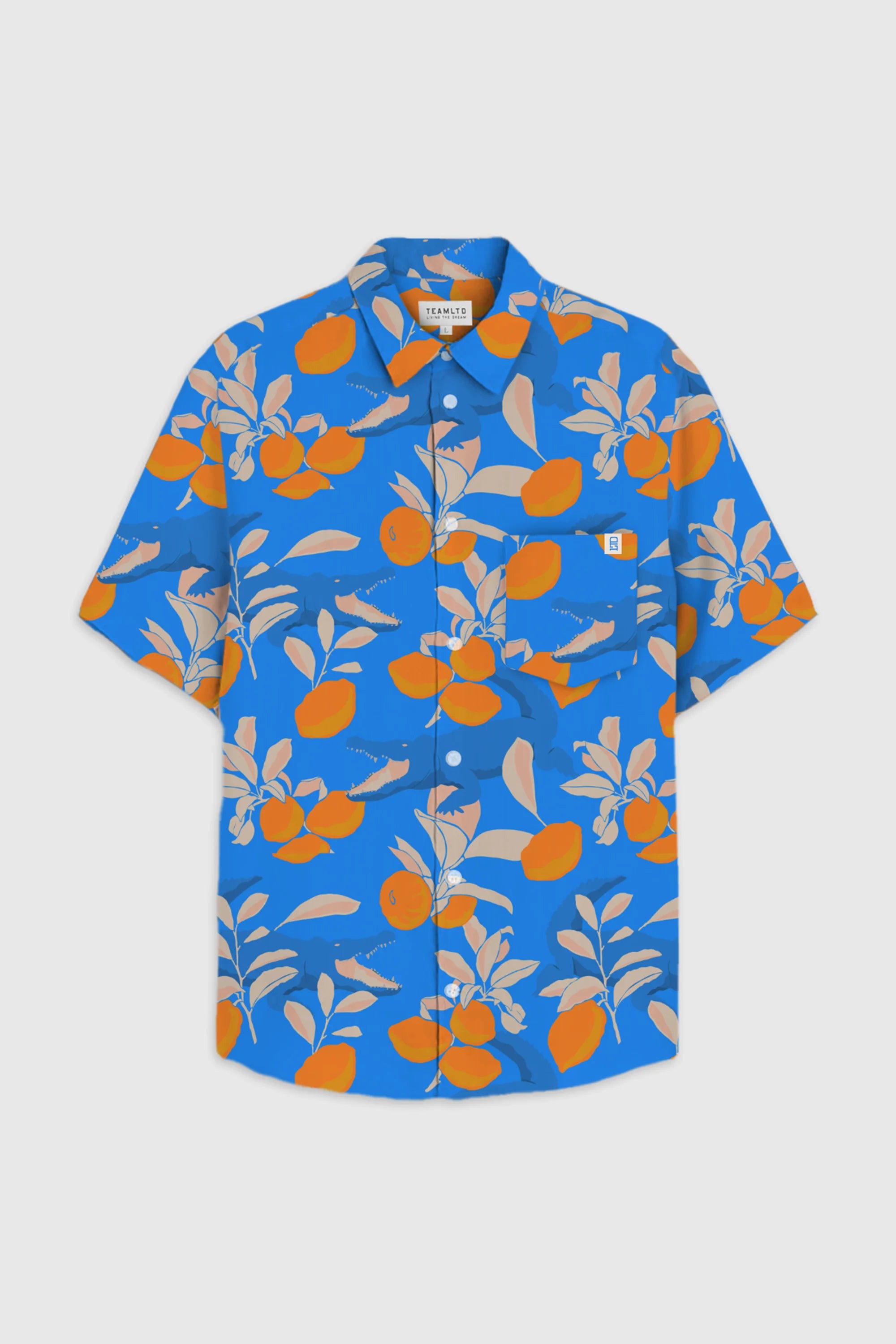Florida Classic Button Up Shirt for Men - Comfortable & Stylish Casual Wear for Office, Beach & Outdoor Activities