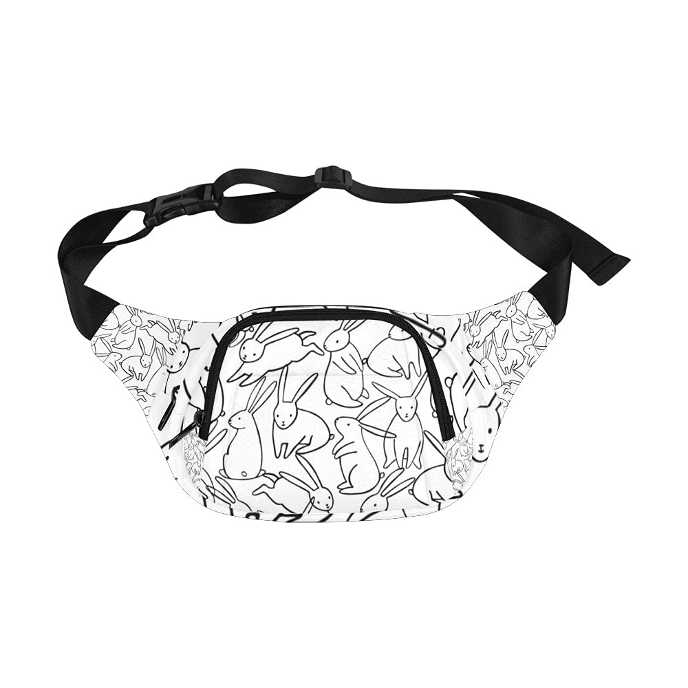 Unicorn in the Sky Fanny Pack for Women & Men - Adjustable Waist Bag with Belt, Fashionable Hip Bum Pack for Running, Hiking, Travel & Outdoor Activities