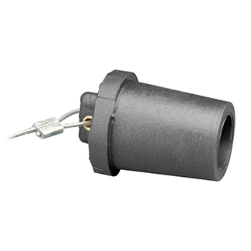 Leviton 17/23 Series Electrical Protective Caps & Safety Lanyards - Durable Cover for Outlets & Connectors - Ideal for Construction Sites, Workshops & Industrial Safety