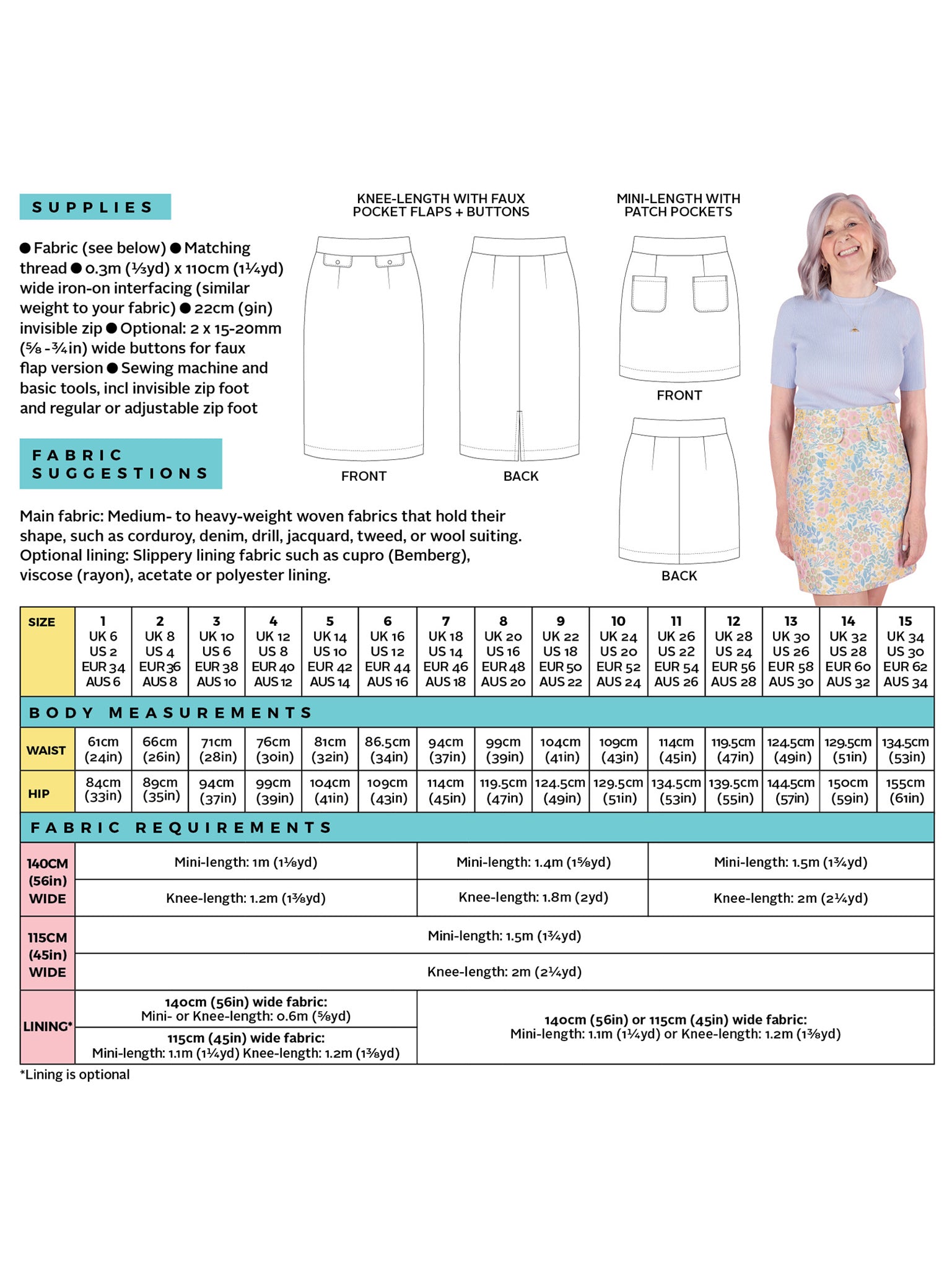 Tilly and the Buttons Ramona Skirt - DIY Sewing Pattern for Women's Vintage Style Wrap Skirt | Perfect for Casual Wear, Summer Outfits & Boho Fashion