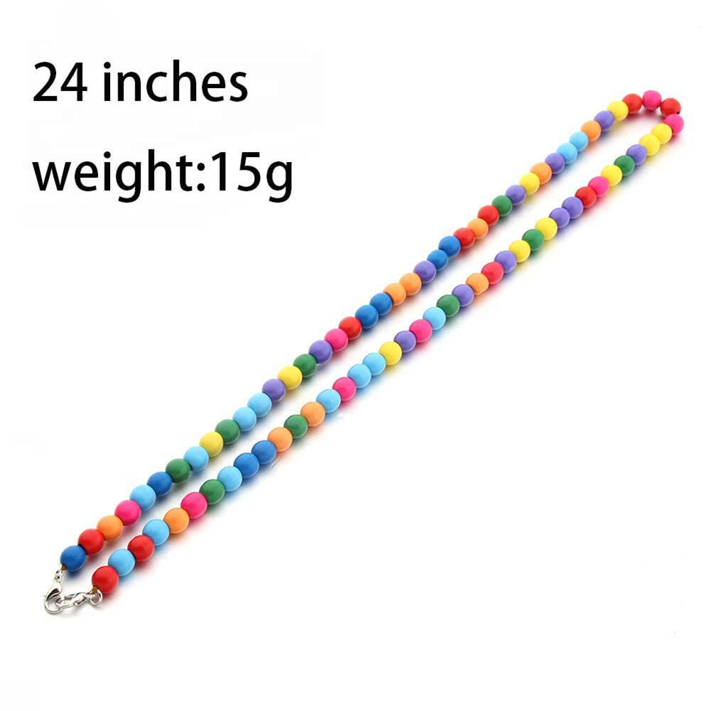 Stylish Acrylic Wooden Beaded Eyeglass Chain Necklace - Adjustable Face Mask Holder & Glasses Strap for Women & Men - Perfect for Reading, Driving, and Outdoor Activities