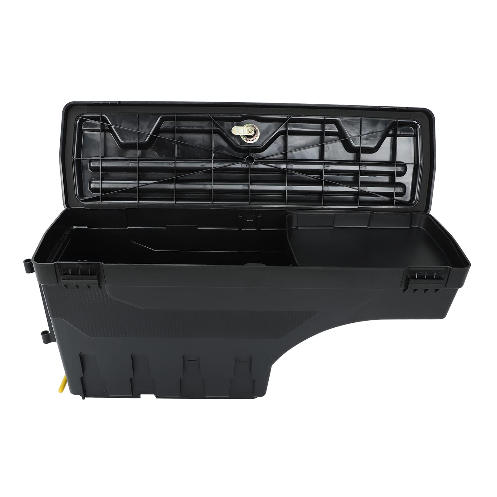 Lockable Truck Bed Storage Box - Left Driver Side Tool Box for 2019-2021 Chevy/GMC Silverado/Sierra 1500 Pickup | Durable Cargo Organizer for Camping Gear, Tools & Work Equipment