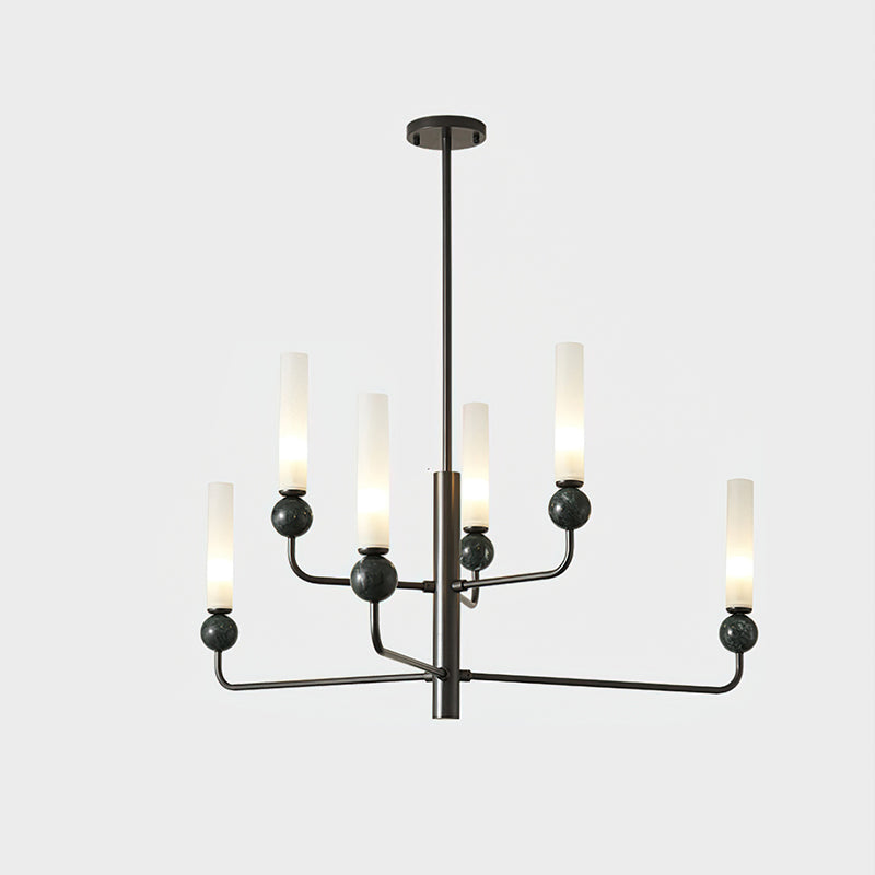 Delie Crystal Chandelier - Elegant Modern Ceiling Light Fixture for Dining Room, Bedroom & Living Room | Perfect for Home Decor, Wedding & Luxury Interior Lighting