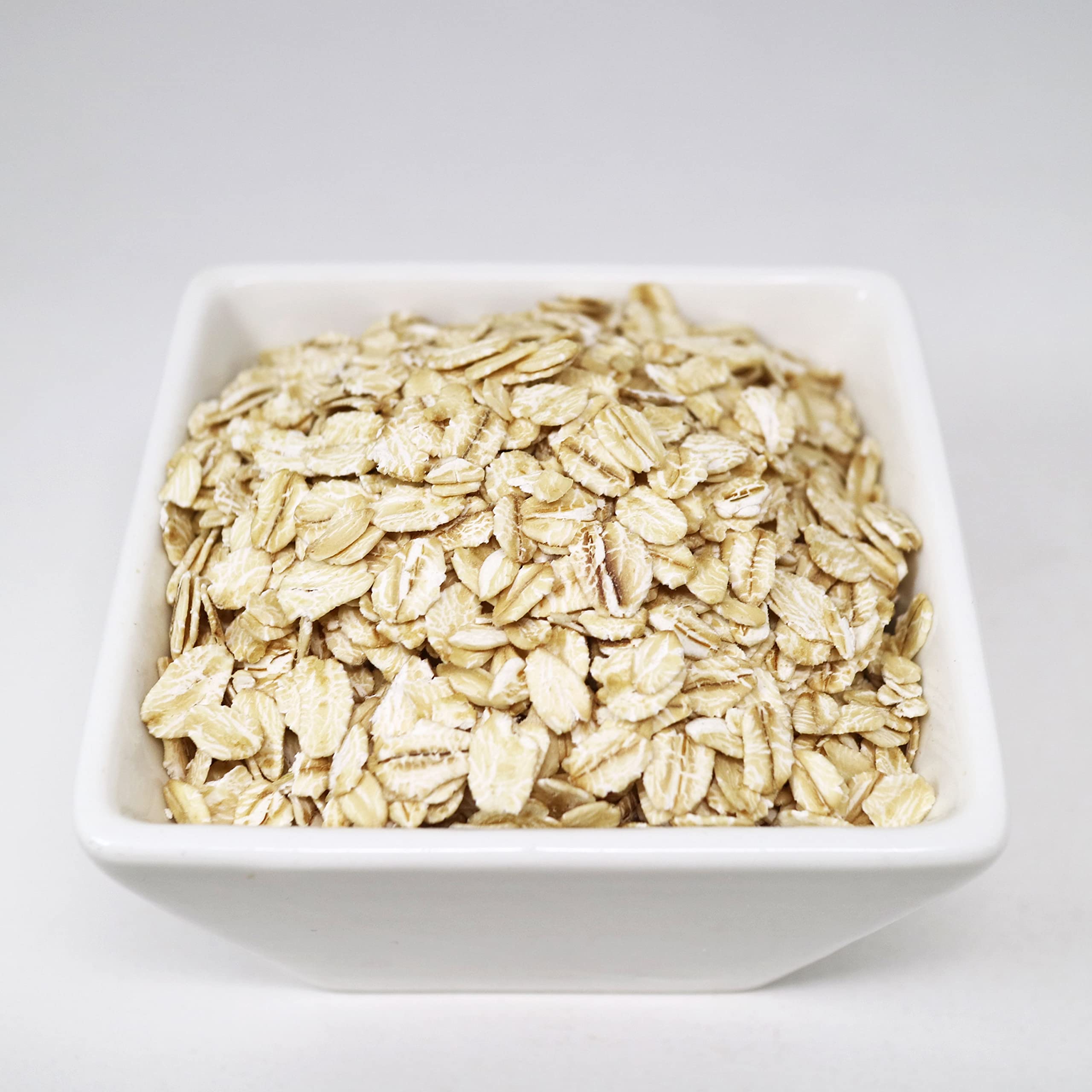 Organic Whole Rolled Oats Bulk 2 Lbs - High Fiber & Mineral Rich | USA Grown | Perfect for Oatmeal, Baking & Healthy Breakfast