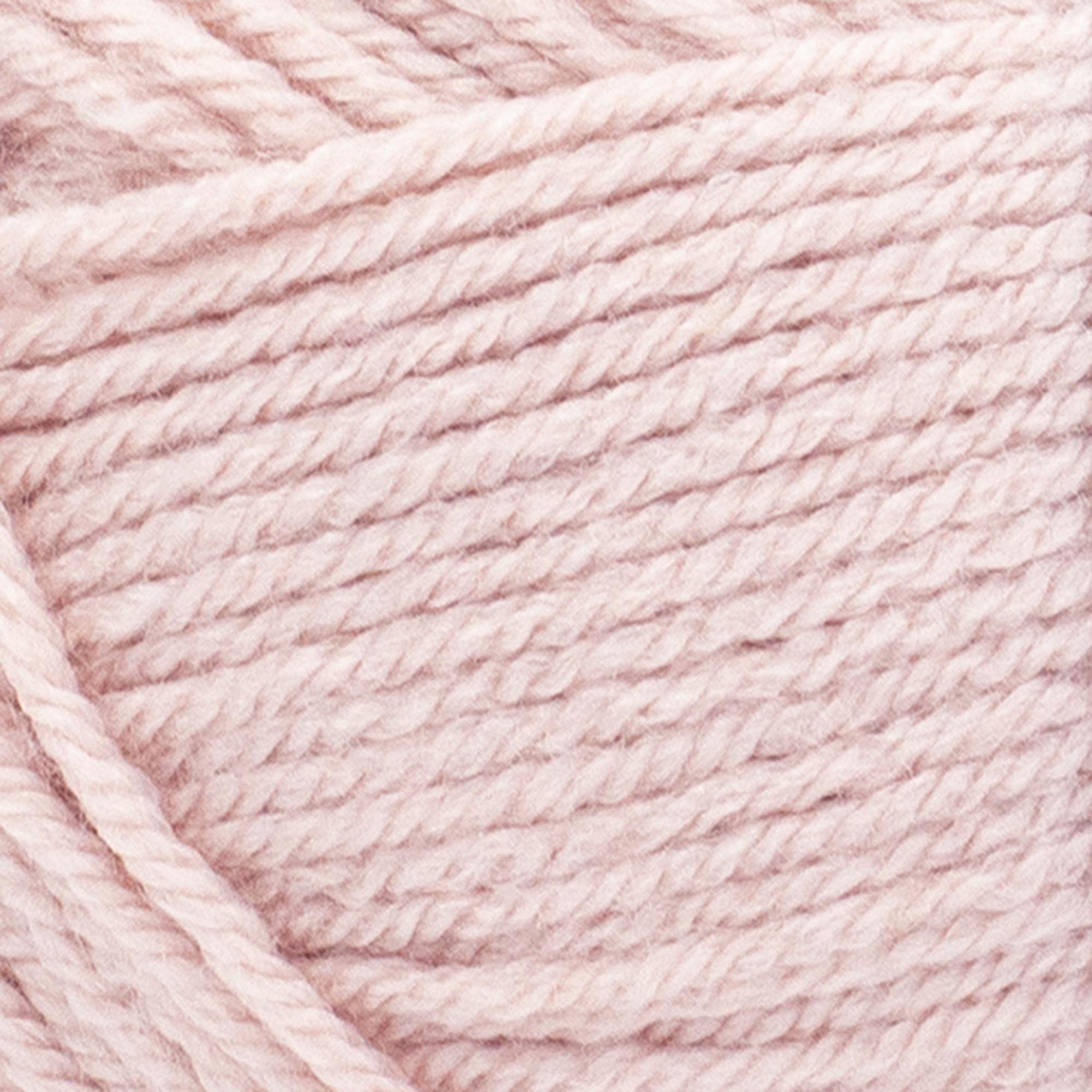 Lion Brand Yarn Basic Stitch Anti-Pilling Knitting & Crochet Yarn - 3-Pack, Blush Heather - Perfect for Scarves, Blankets & DIY Crafts