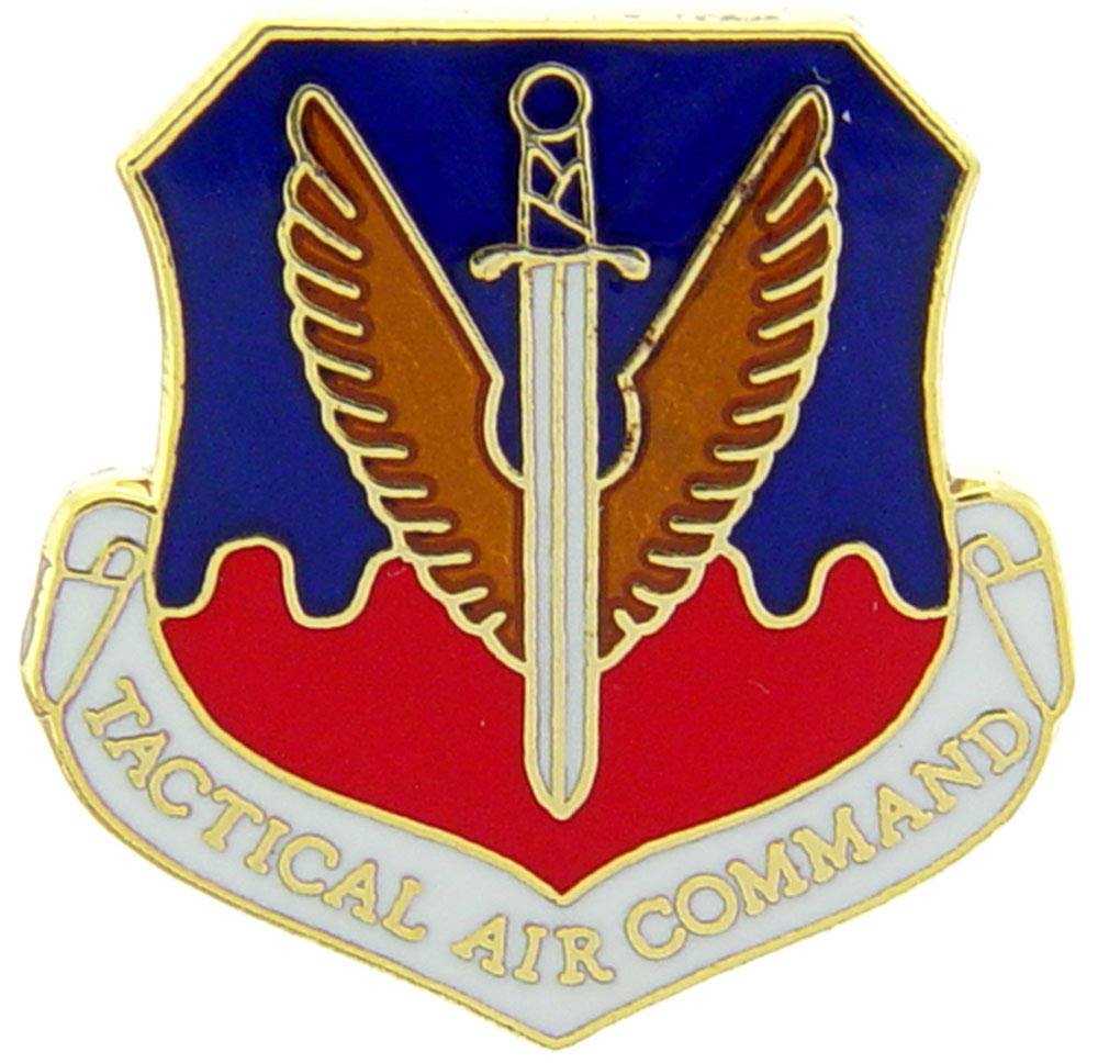 Authentic USA Air Force Tactical Command Pin - 0.75