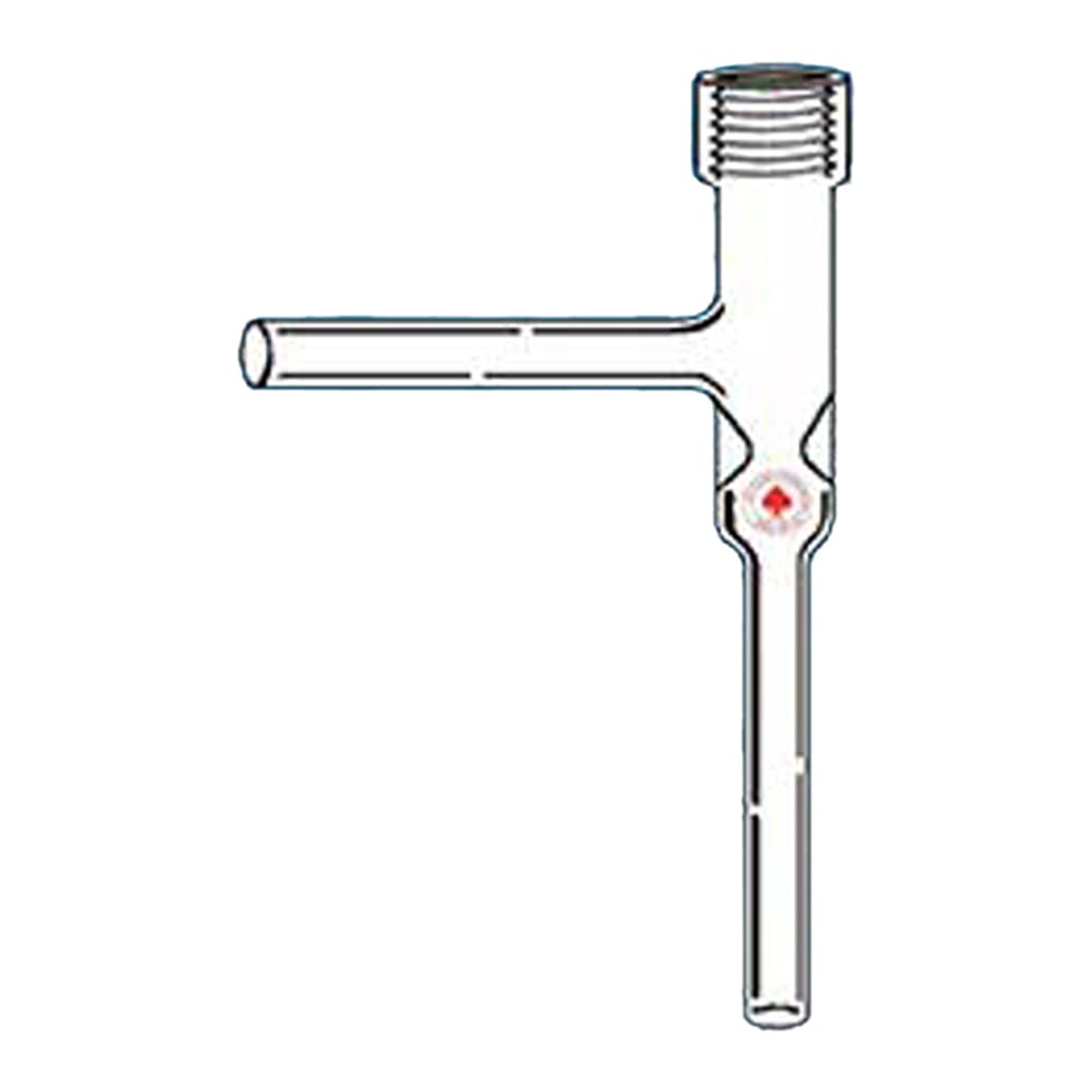 High Vacuum Stopcock Barrel 8195-31 - Compatible with Hooded Plugs & 90 Degree Arms, 0-4mm Size - Ideal for Laboratory Glassware & Scientific Equipment