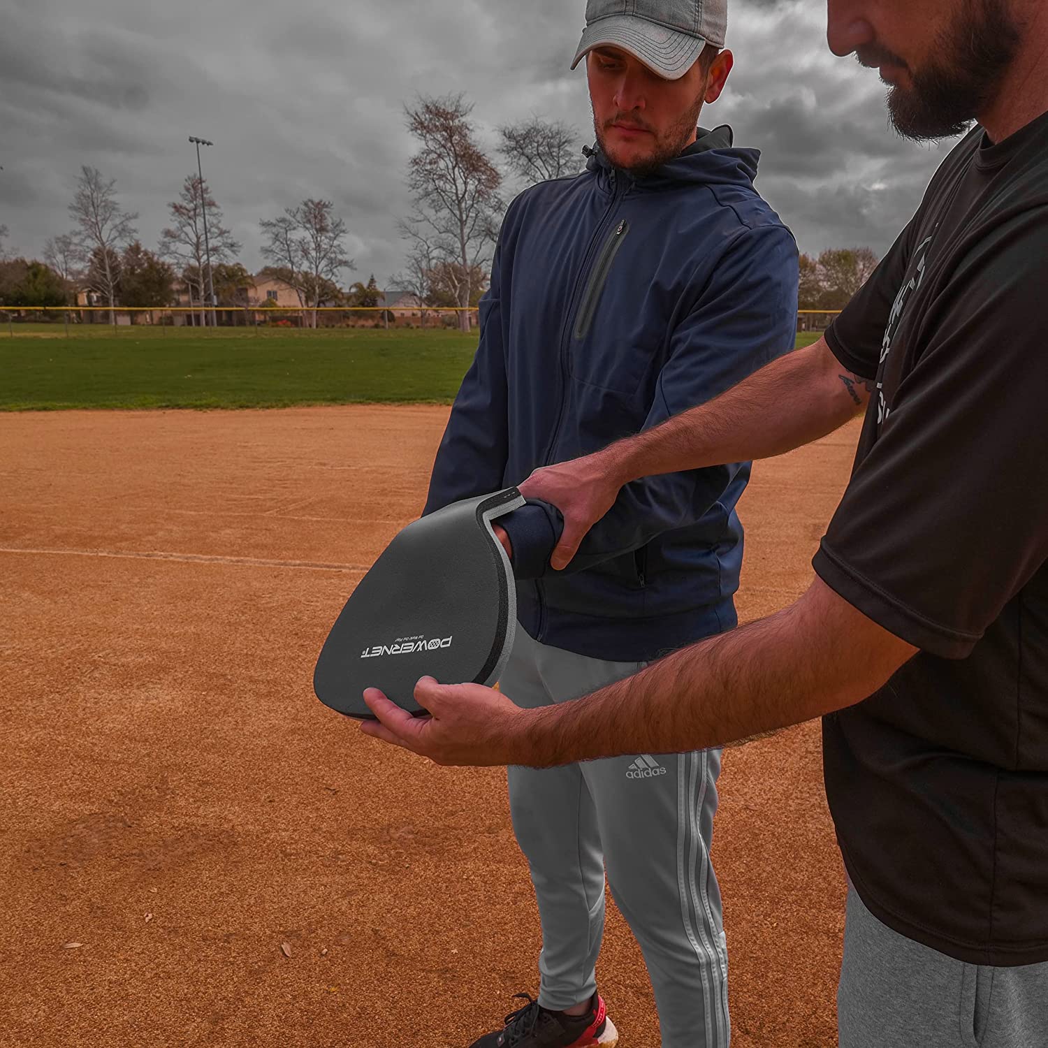 PowerNet Fielder Pro Baseball Training Gloves - 2 Pack Set for Youth & Adult Fielding Practice | Perfect for Softball, Catch, and Baseball Drills