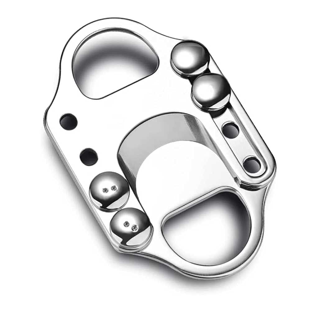 Premium Stainless Steel Cigar Cutter - Double Blade Guillotine Scissors with Portable Belt Box | Perfect for Cigar Enthusiasts, Outdoor Smoking & Gifts for Men