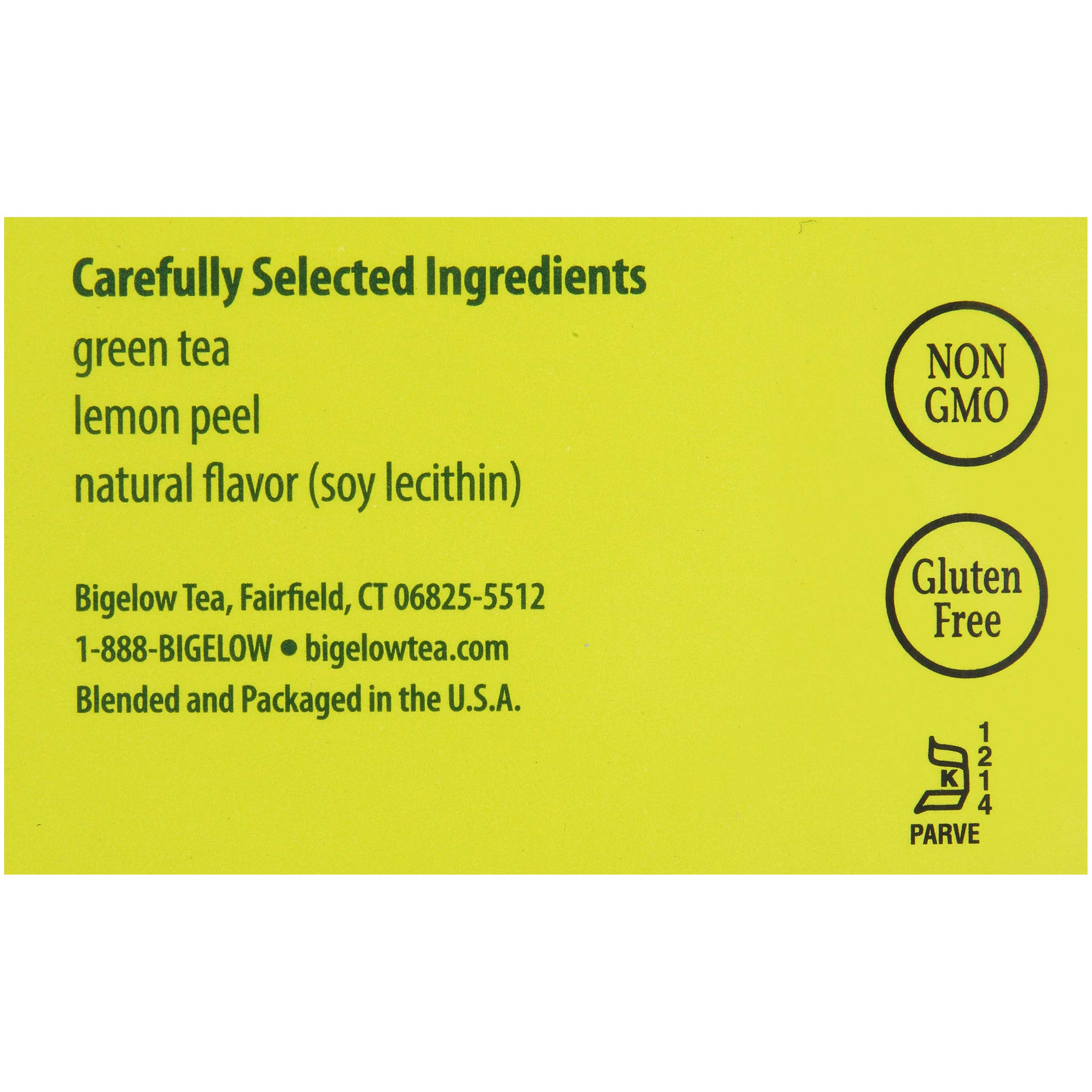 Bigelow Green Tea with Lemon - 28 Tea Bags (Pack of 1) | Natural Antioxidant Rich Green Tea with Lemon Peel | Perfect for Morning Boost, Afternoon Relaxation & Healthy Lifestyle