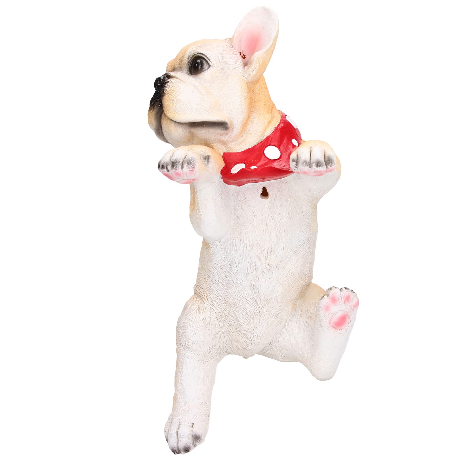 Eco-Friendly Desktop Puppy Resin Statue - Colorful Textured Home & Office Decor for Indoor Spaces | Perfect Gift for Pet Lovers, Desk Ornament for Workstations