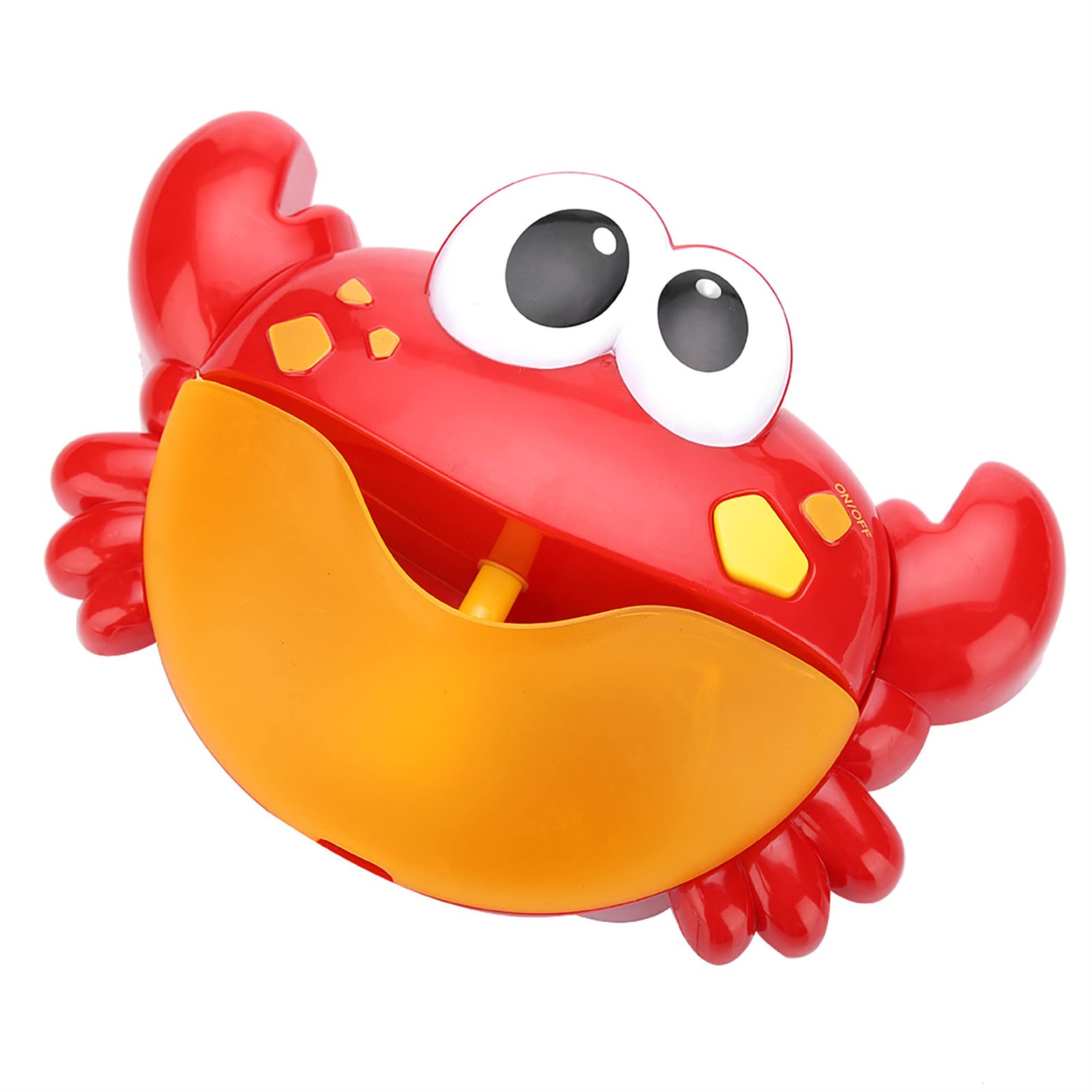 Automatic Crab Bubble Blower Toy for Kids - 12 Baby Songs, Fun Bath & Shower Toy for Toddlers - Perfect for Pool Parties, Beach Days & Bathtime Play