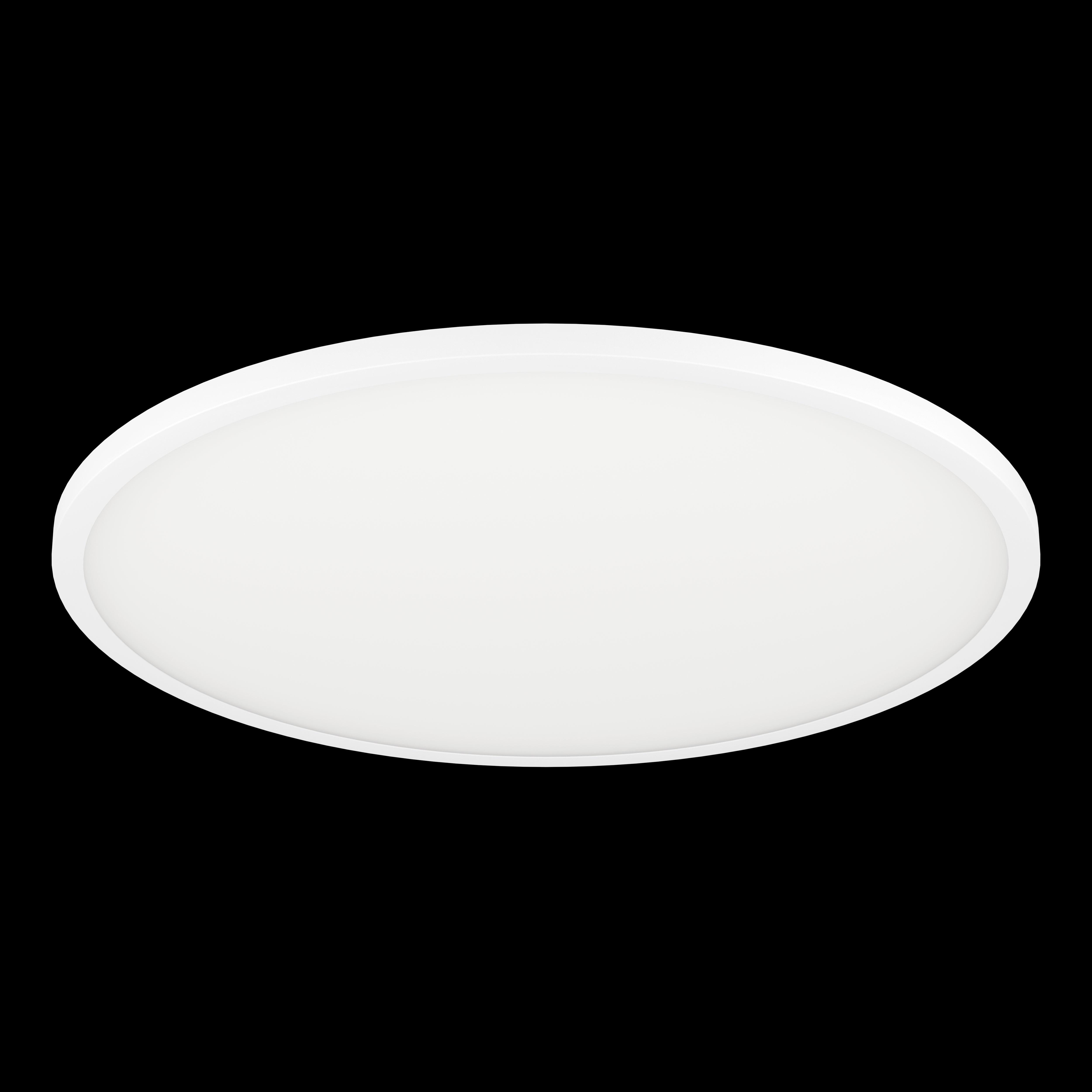Eglo Connect Sarsina Z Smart LED Ceiling Light - 60cm Round Flush Mount, Dimmable White Light, Works with Alexa & Google Home - Perfect for Living Room, Bedroom or Kitchen Lighting