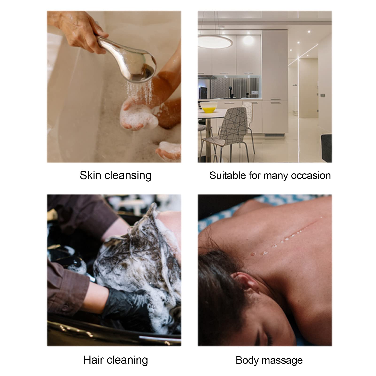 Exfoliating Body Brush for Dead Skin Removal - Round Massage & Shower Brush for Skin Care, Portable Bath Scrubber with Ergonomic Handle - Perfect for Spa, Dry Brushing & Home Skincare Routine