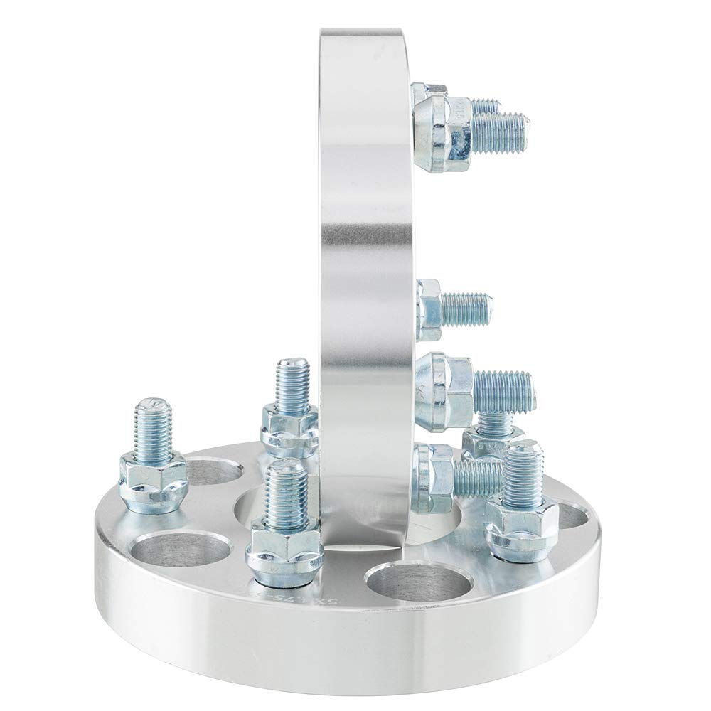 TRIBLE SIX 2Pcs 25mm (1 Inch) Wheel Spacers Adapters 5x4.75