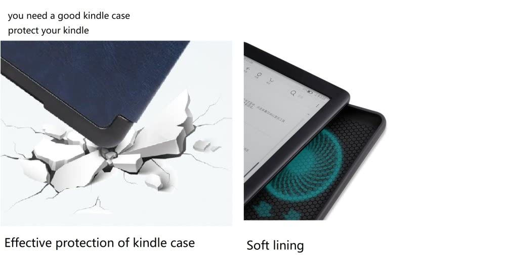 Premium Leather Case for Kindle 11th Generation (2022 Release) - Slim Lightweight Cover with Auto Wake/Sleep | HD 3D Printing Turtle Under The Sea Design | Perfect for Travel, Reading & Protection