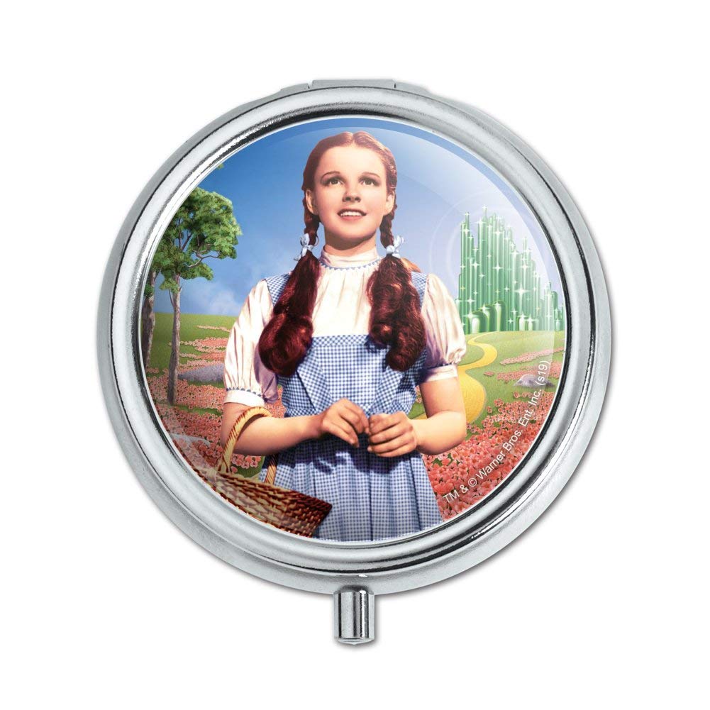 Wizard of Oz Dorothy Character Pill Case & Trinket Box - Perfect for Medication Storage, Jewelry Organizer, and Collectible Gift (Themed Accessory for Fans, Travel, Home Decor)