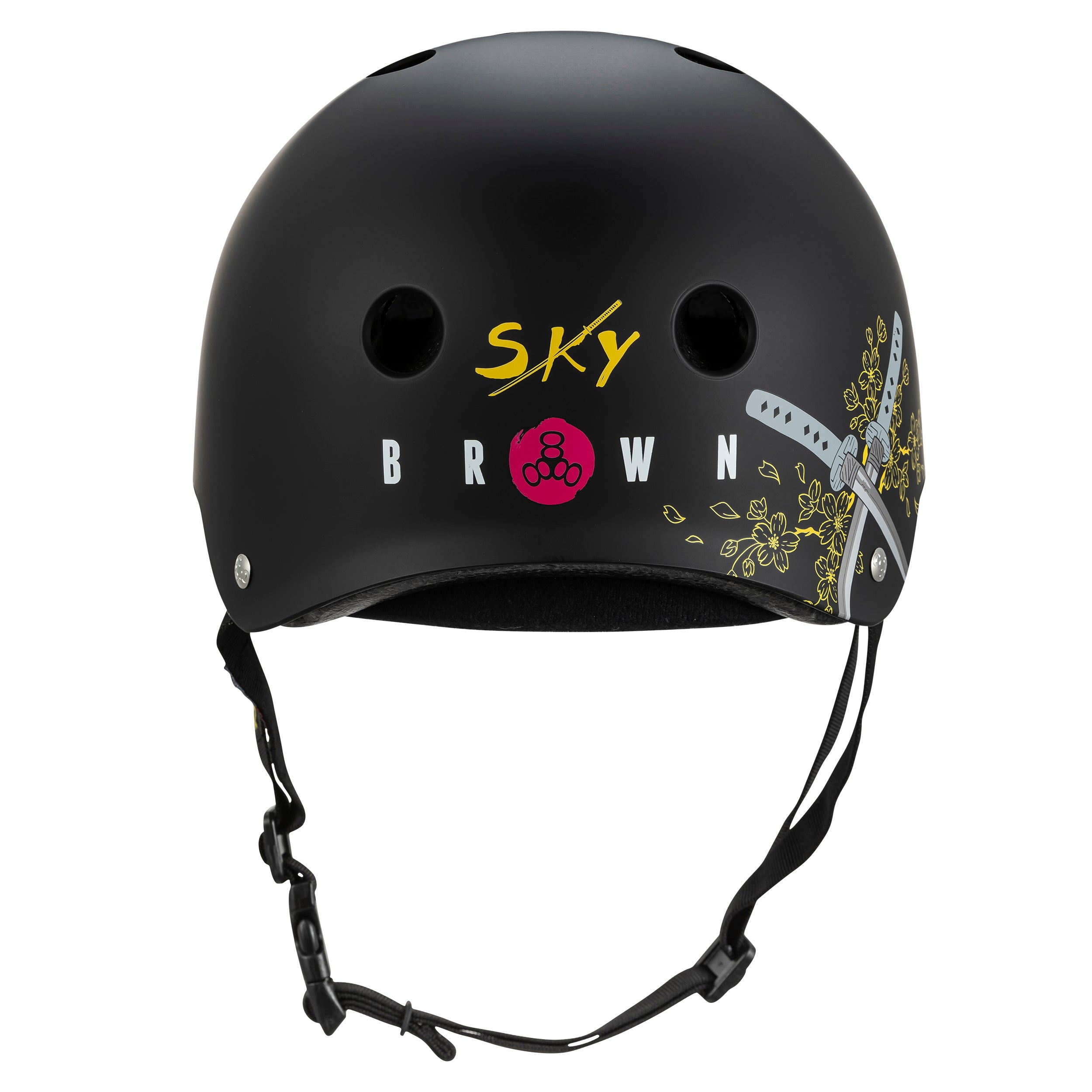 Certified Sweatsaver Helmet - Sky Brown Signature Edition | Lightweight & Breathable for Skateboarding, BMX & Scooter Riding