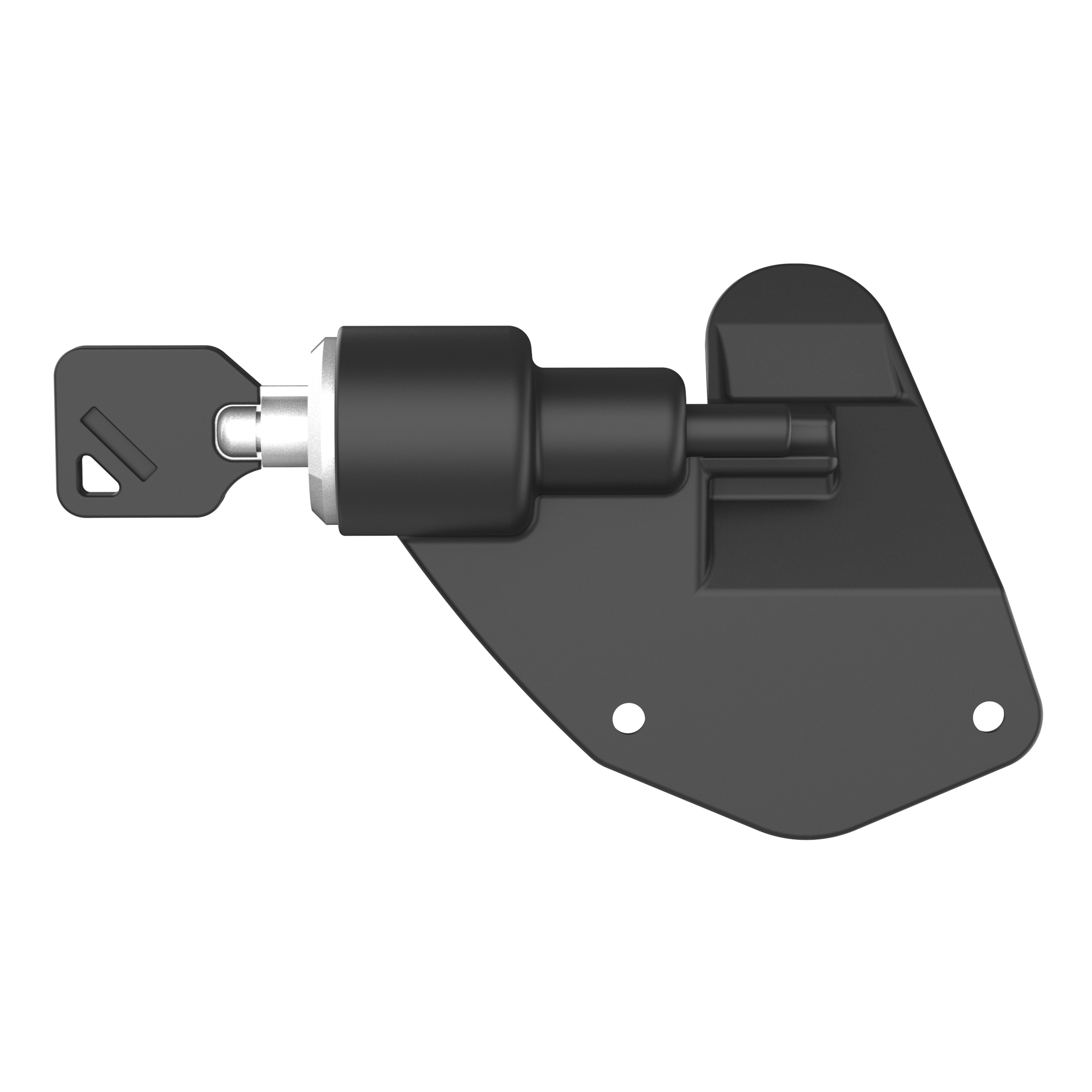 GDS® Uni Conn™ Left Facing Lock Adapter for Snap In Docks & Holders (RAM LOCK U1LLU) - Secure Mounting Solution for Truck, Boat & RV Accessories