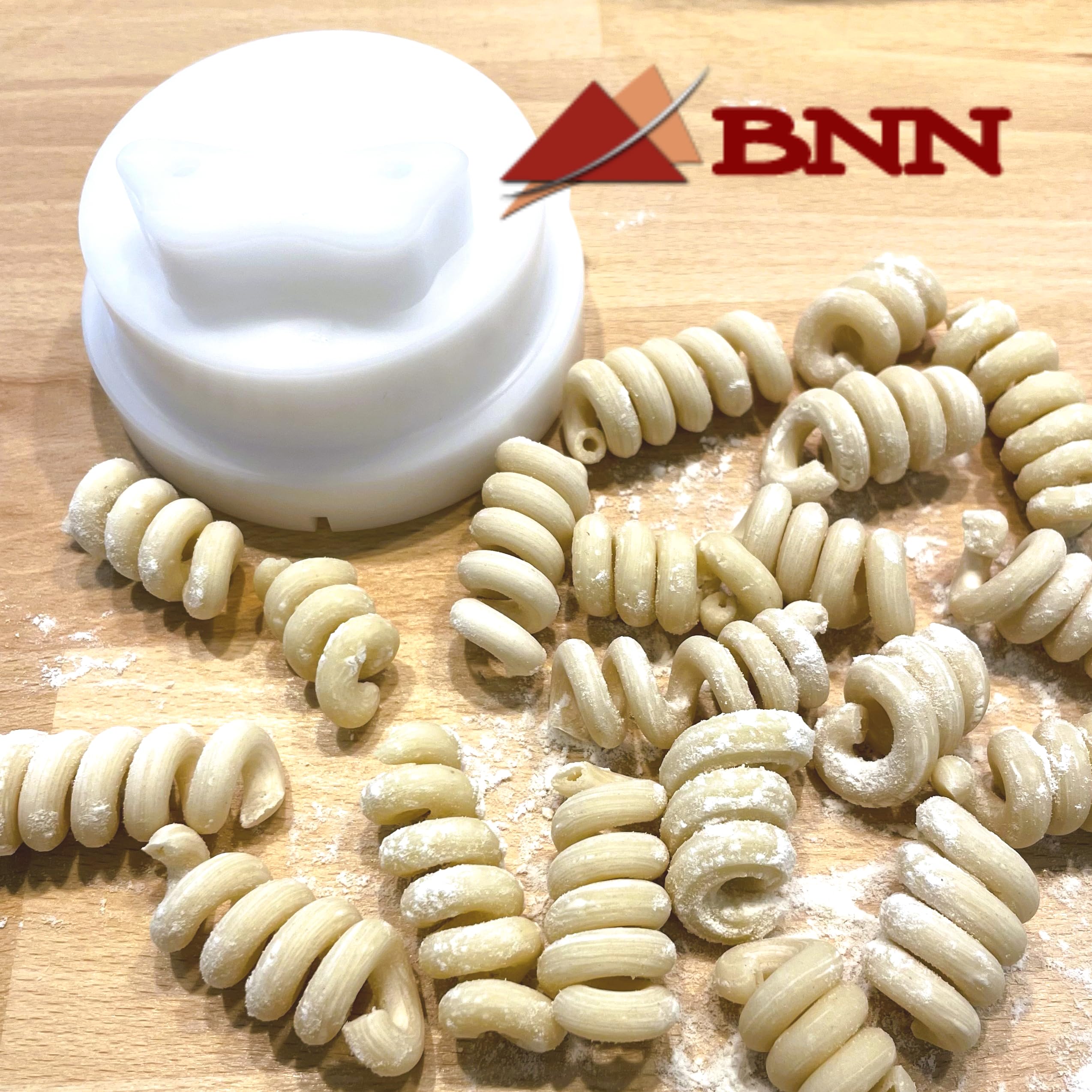 BNN – Avance/Serie 7000 – Cellentani Cavatappi Serpentini Smooth Pasta Disc – Compatible with Philips Pasta Maker Avance/Serie 7000 – Perfect for Homemade Italian Pasta Dishes