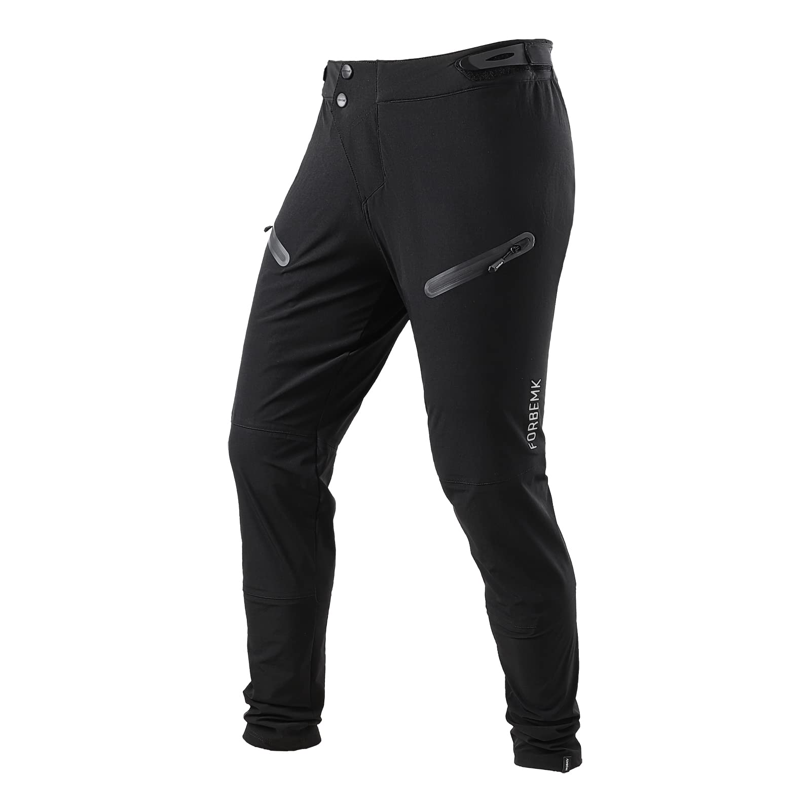 FORBEMK Men's Waterproof Cycling Pants - Windproof, Quick-Dry, Lightweight Running & Mountain Bike Pants for Downhill Riding & Outdoor Sports - Perfect for Commuting, Hiking & Winter Cycling