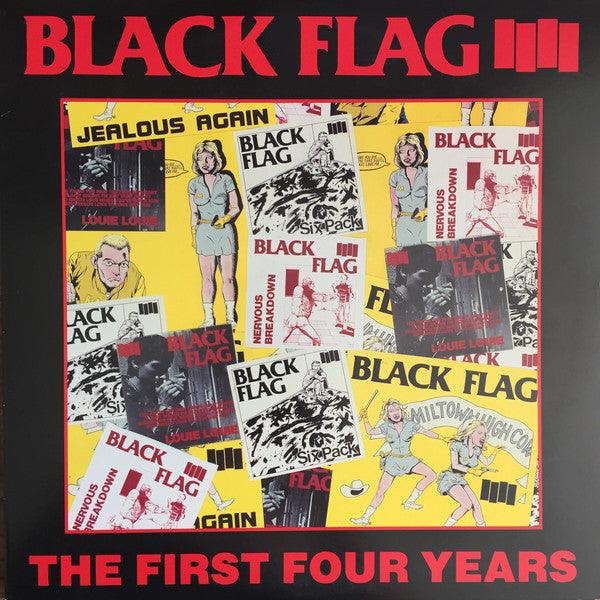 Black Flag - The First Four Years (1981-1984) | Punk Rock Vinyl LP | Classic Hardcore Music Album | Perfect for Collectors & Music Enthusiasts
