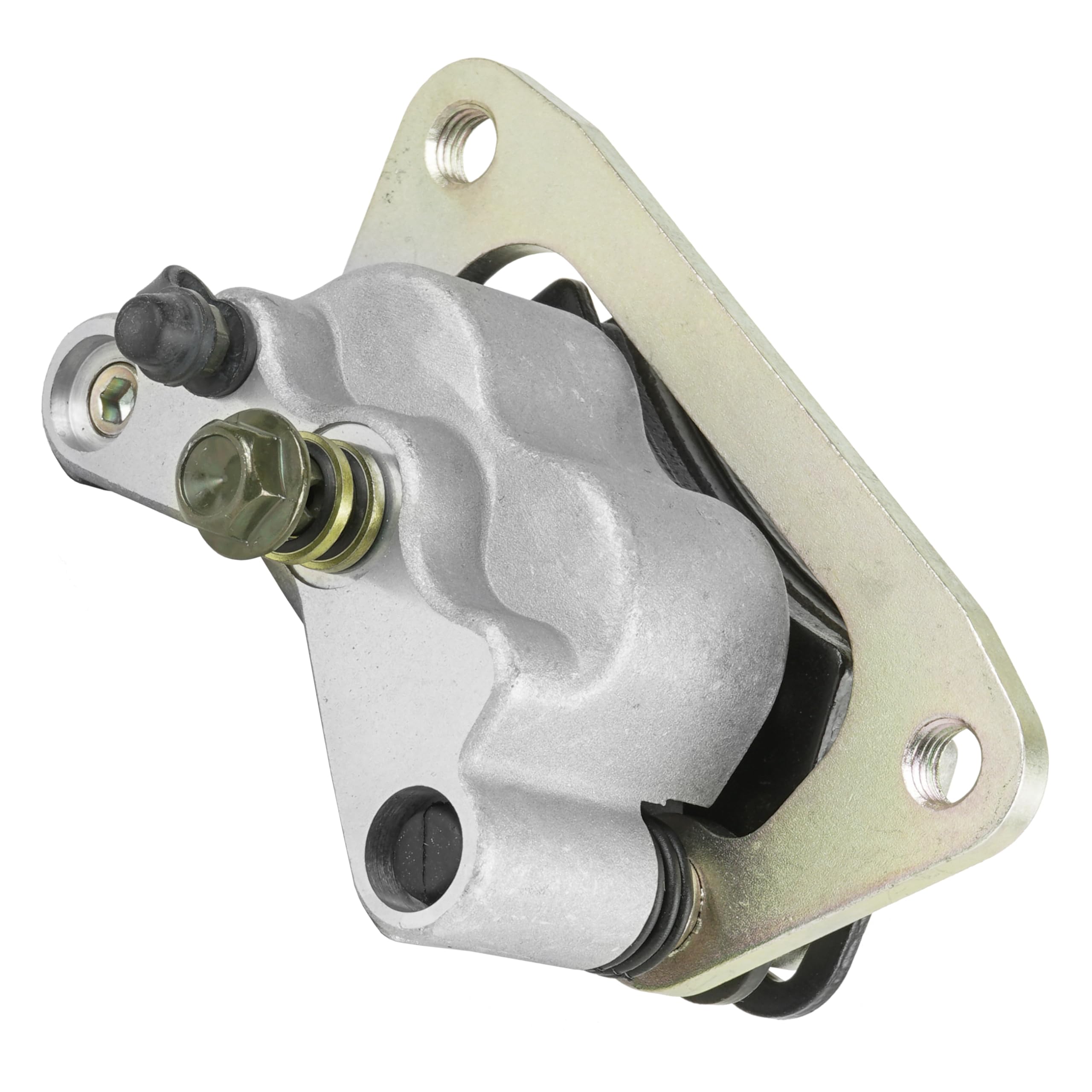 Caltric Front Left Brake Caliper Replacement for Polaris 1911529 - High Performance Braking System for ATV, UTV & Off-Road Vehicles